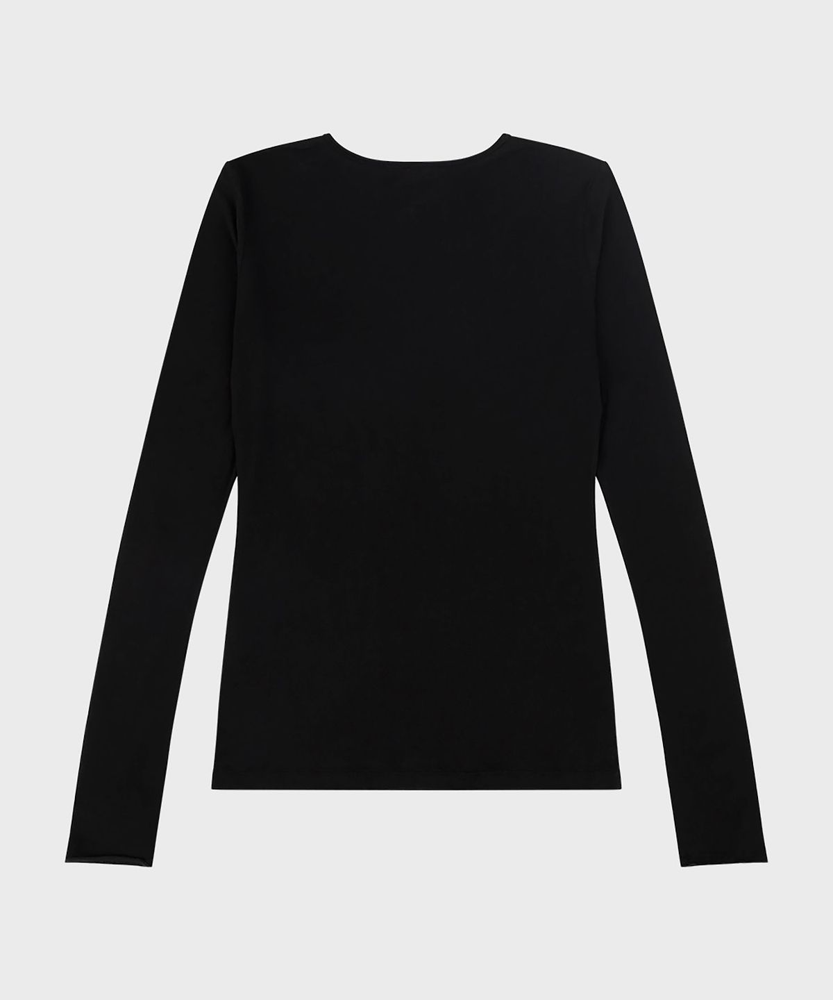 엔타이어 스튜디오(ENTIRE STUDIOS) (U) 시어 롱 슬리브 블랙 SHEER LONG SLEEVE BLACK