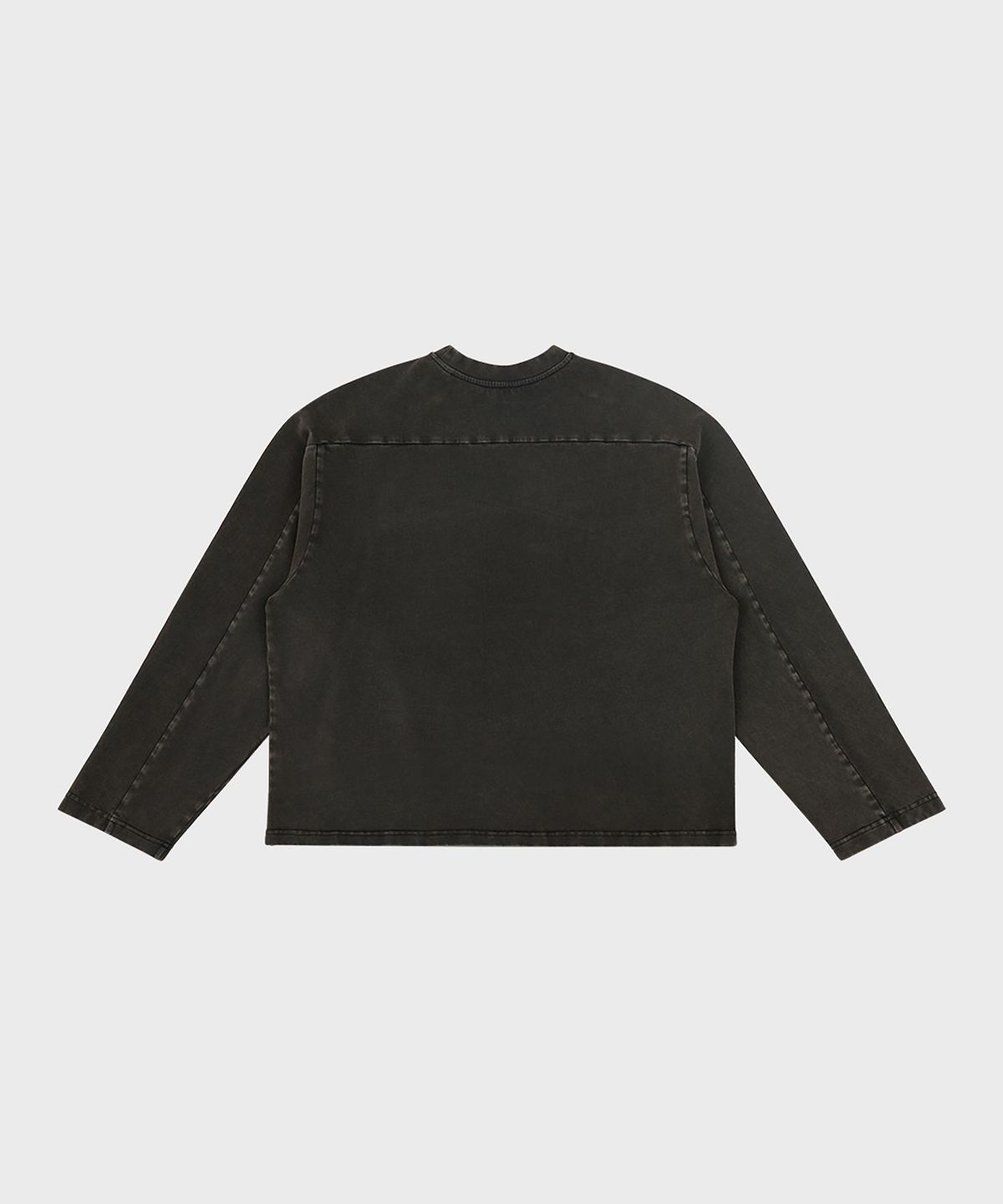 엔타이어 스튜디오(ENTIRE STUDIOS) (U) 헤비 롱 슬리브 워시드 블랙 HEAVY LONG SLEEVE WASHED BLACK