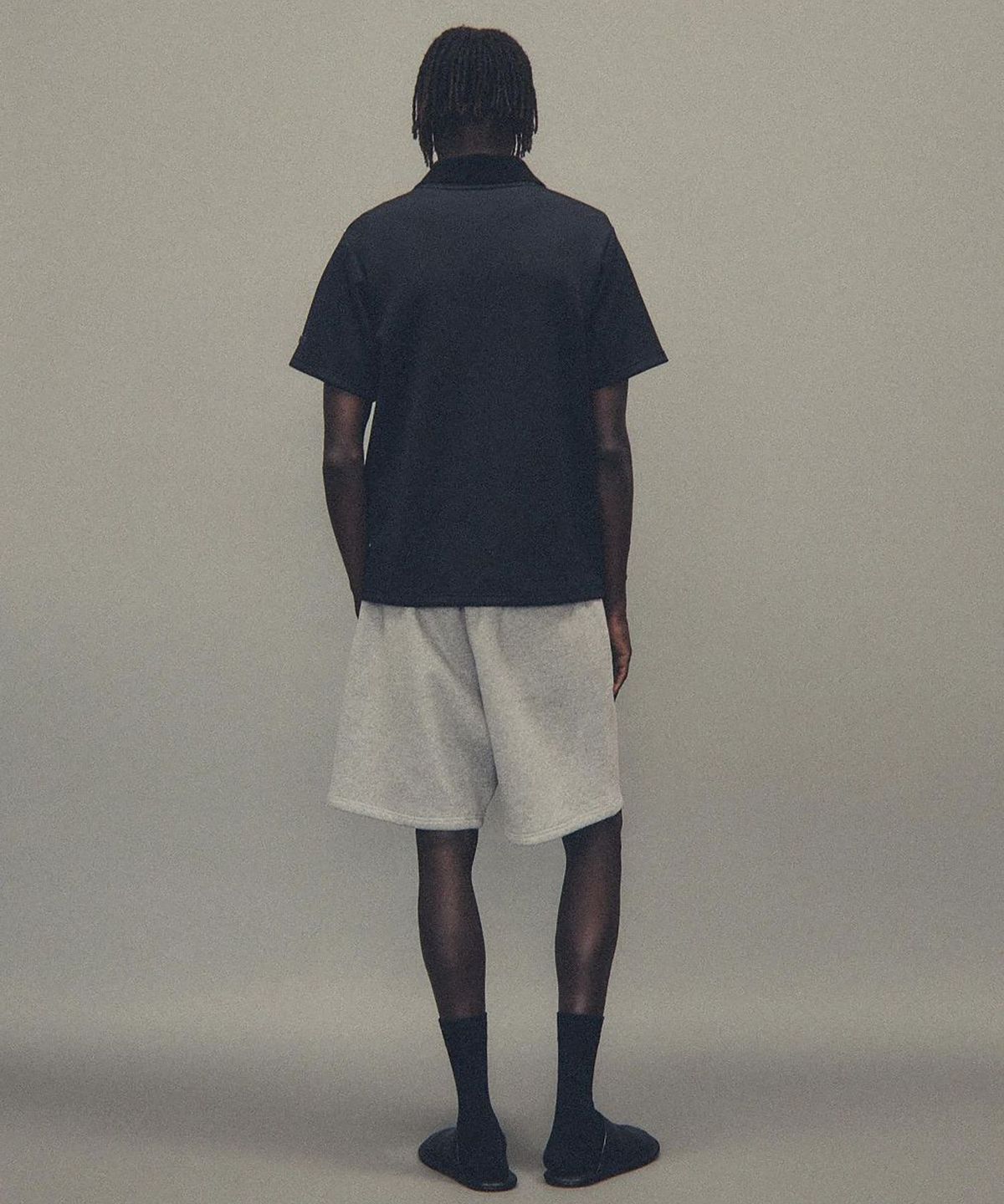 엔타이어 스튜디오(ENTIRE STUDIOS) (U) 스탠다드 스웨트 쇼츠 그레이 마를 STANDARD SWEATSHORT GREY MARLE