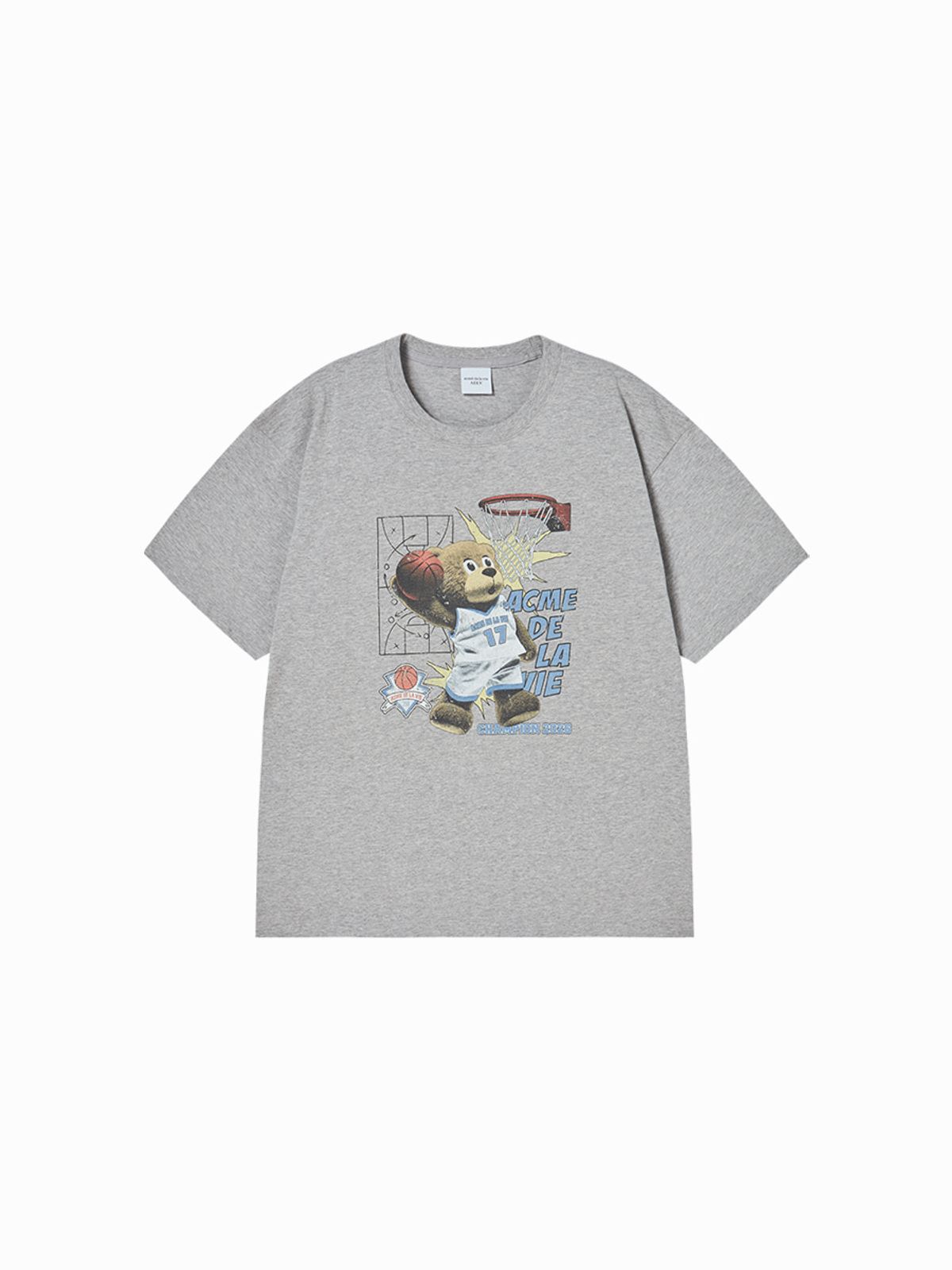 아크메드라비(ACME DE LA VIE) BASKETBALL AC BEAR SHORT SLEEVE T-SHIRT (2 COLOR)