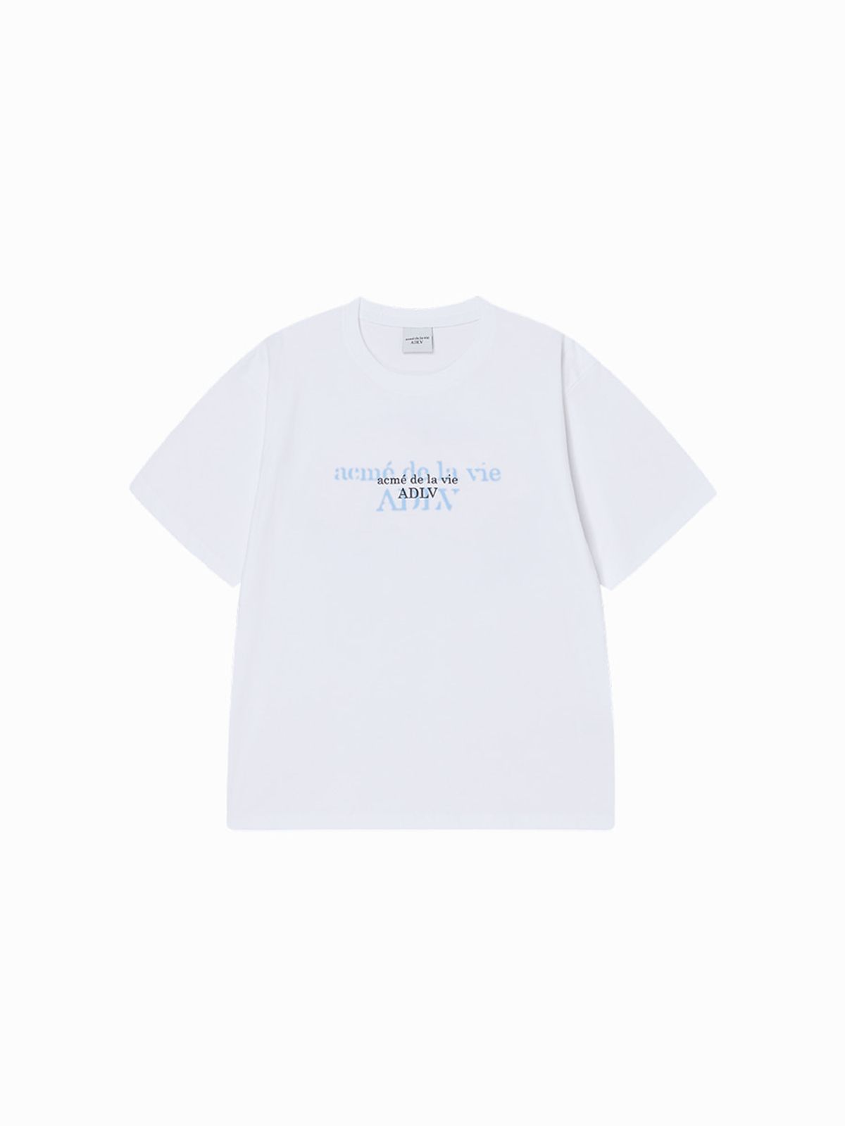 아크메드라비(ACME DE LA VIE) DOUBLE EFFECT SHORT SLEEVE T-SHIRT (2 COLOR)