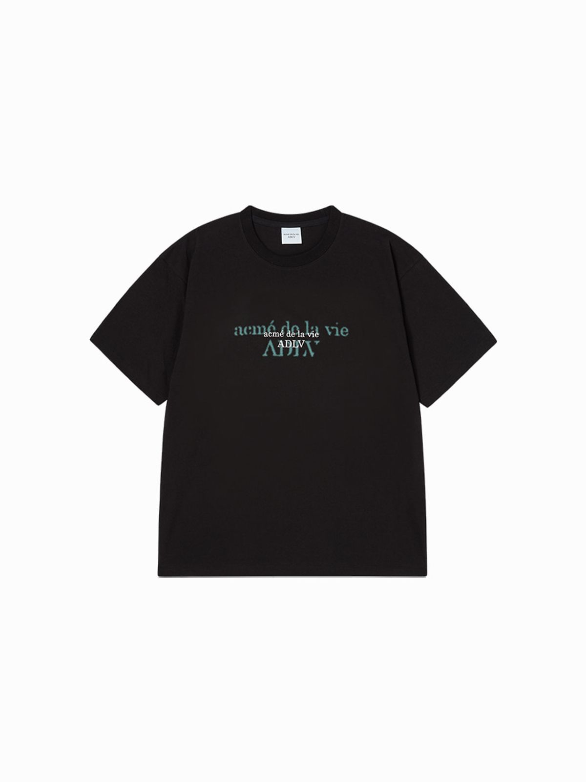 아크메드라비(ACME DE LA VIE) DOUBLE EFFECT SHORT SLEEVE T-SHIRT (2 COLOR)