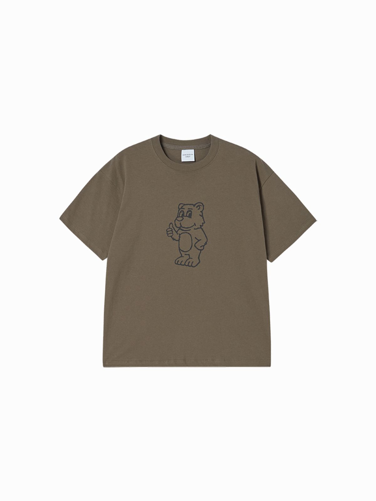 아크메드라비(ACME DE LA VIE) BASIC AC BEAR SHORT SLEEVE T-SHIRT (4 COLOR)