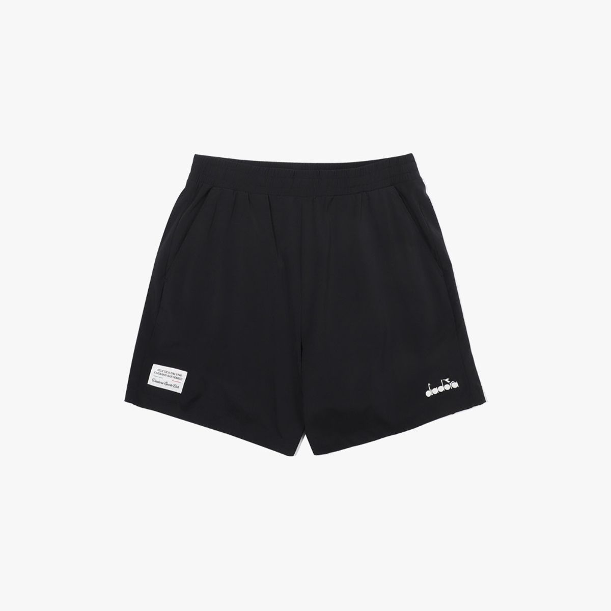 디아도라(diadora) 쿨웨이브 4부 쇼츠 우먼 BLACK