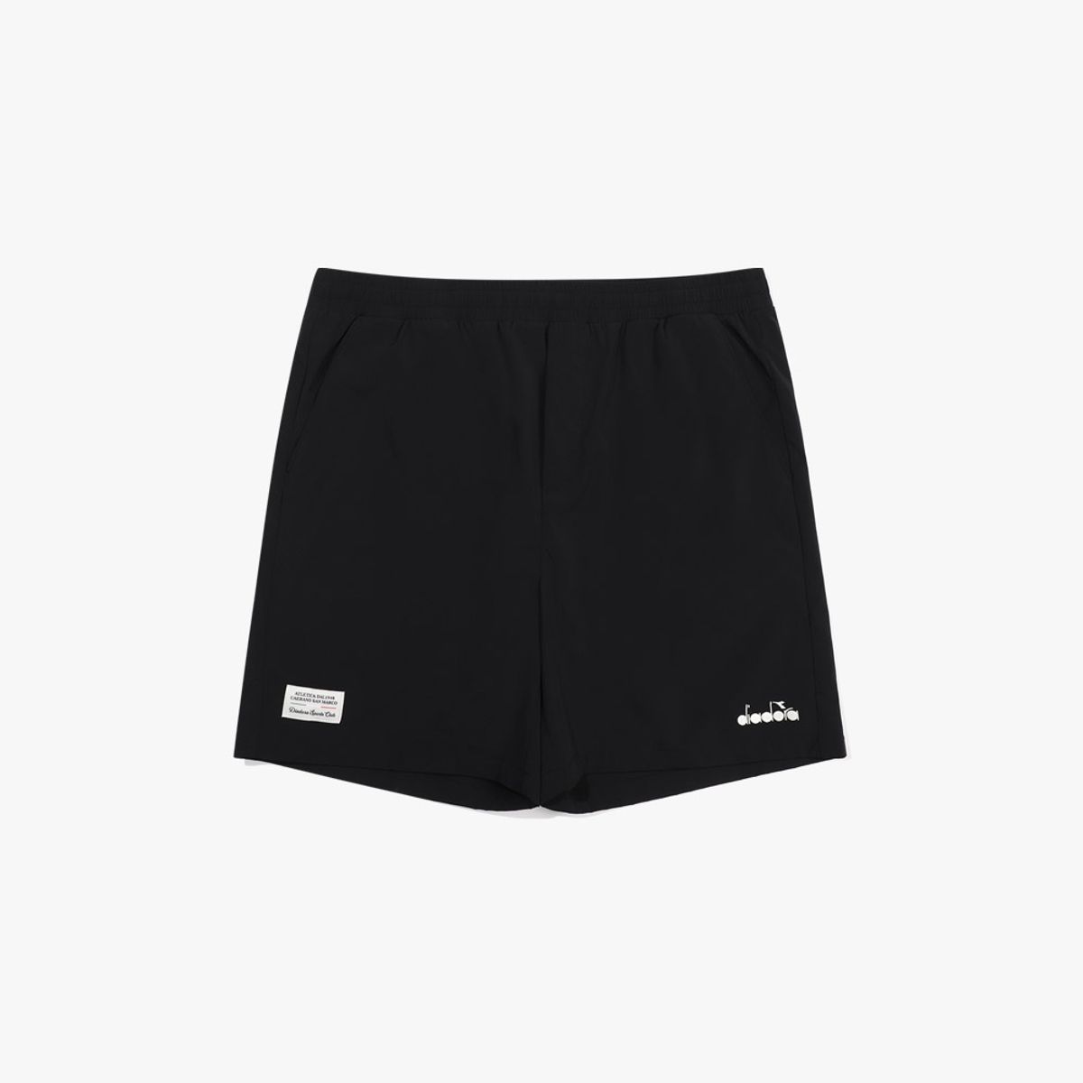 디아도라(diadora) 쿨웨이브 4부 쇼츠 BLACK
