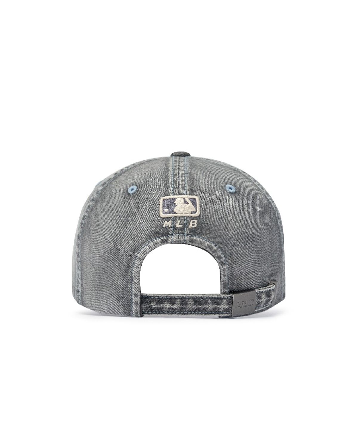 엠엘비(MLB) 베이직 데님 언스트럭쳐 볼캡 LA (Charcoal Grey)