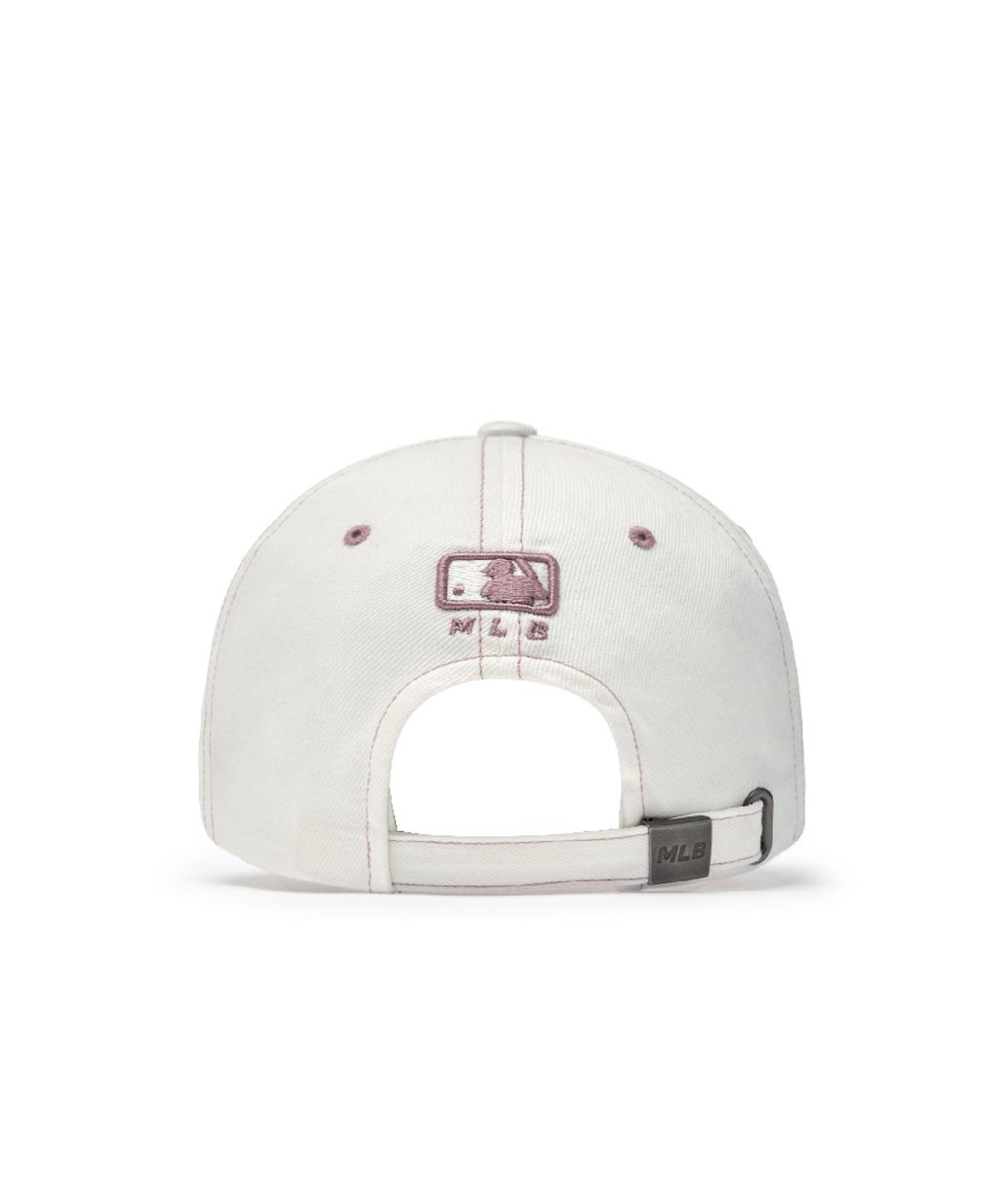 엠엘비(MLB) 베이직 데님 언스트럭쳐 볼캡 NY (Cream)