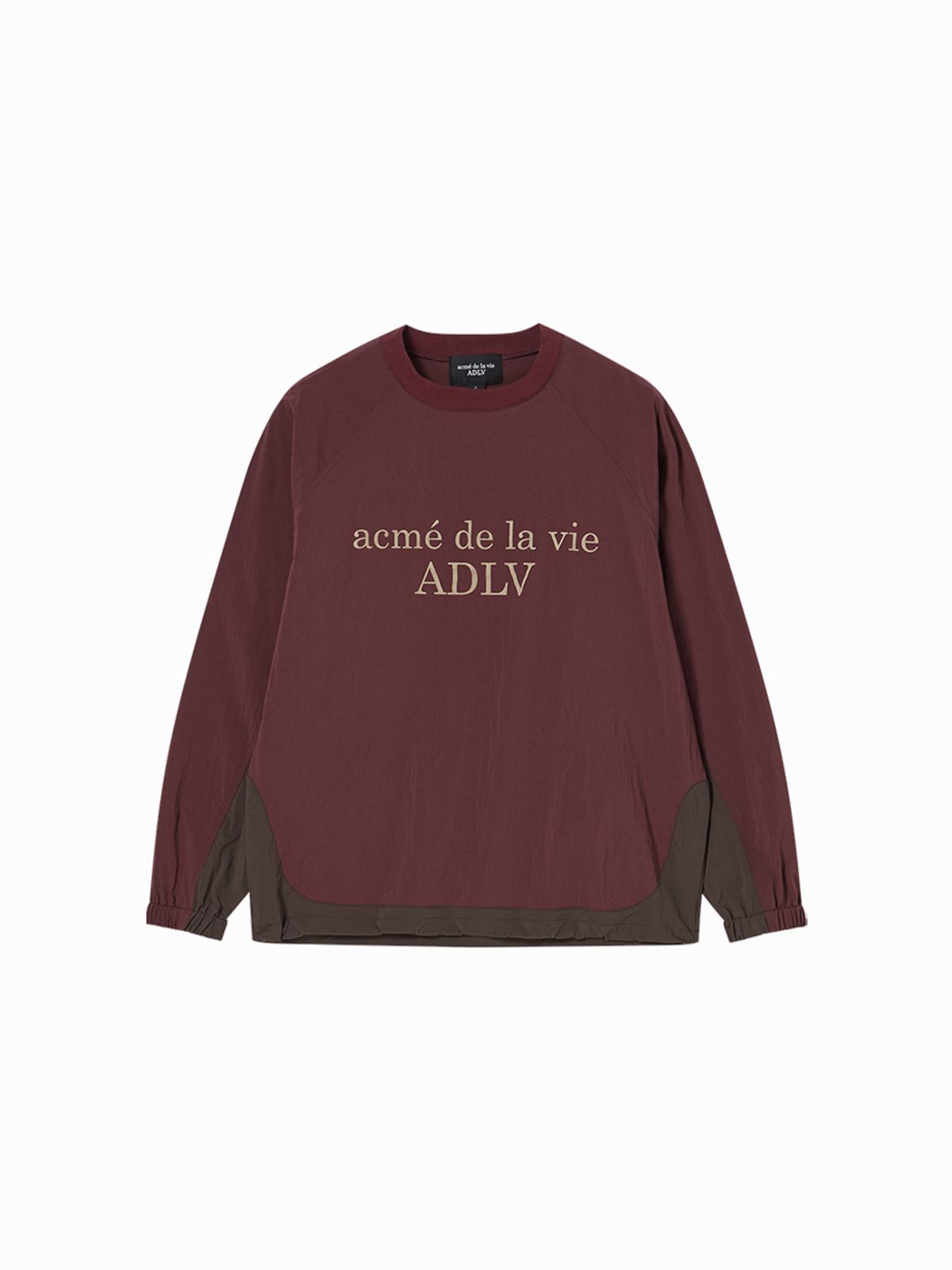 아크메드라비(ACME DE LA VIE) WOVEN STRETCH SWEATSHIRT (2 COLOR)
