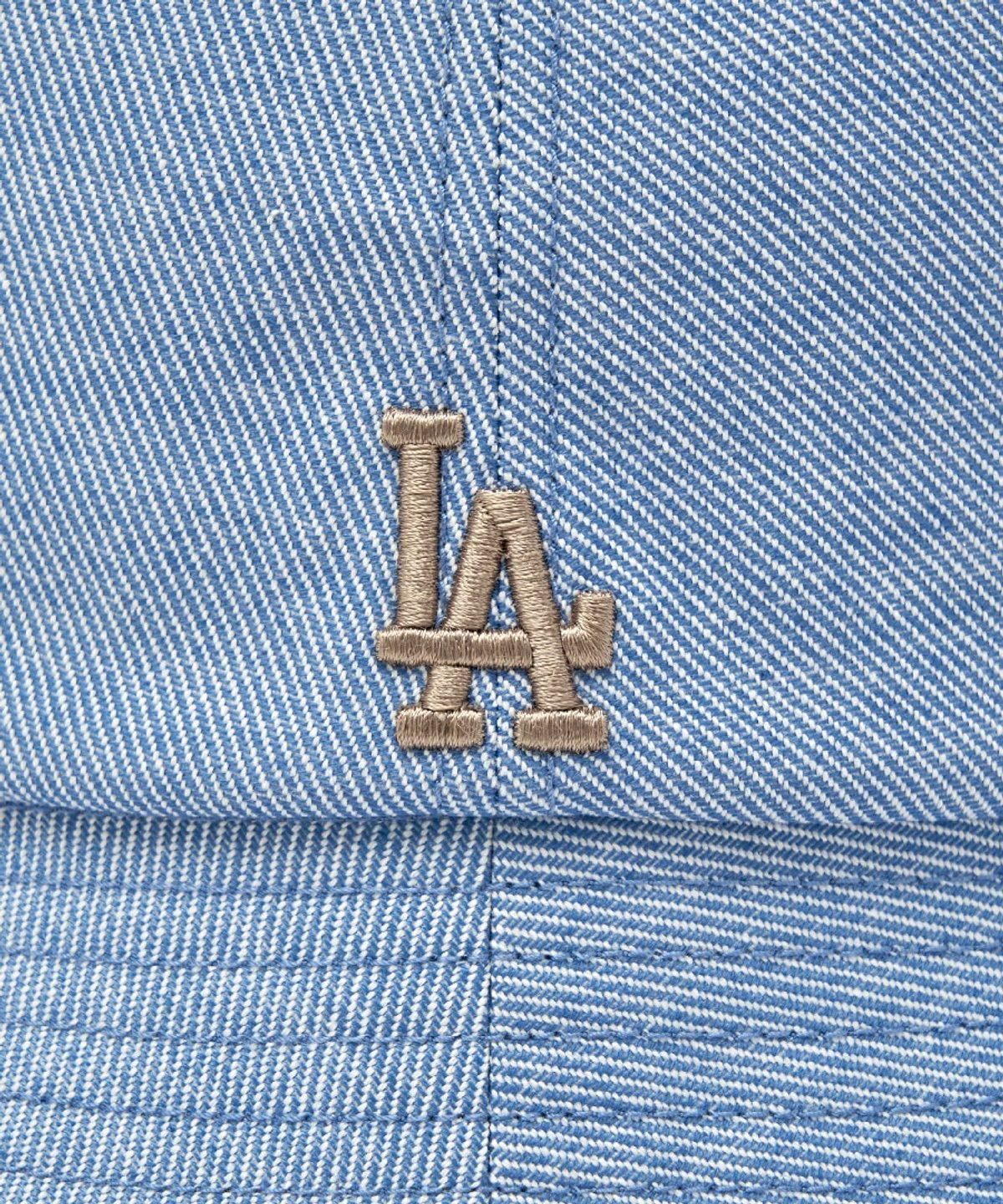 엠엘비(MLB) 빈티지 데님 커브 로고 버킷햇 LA (L.Blue)