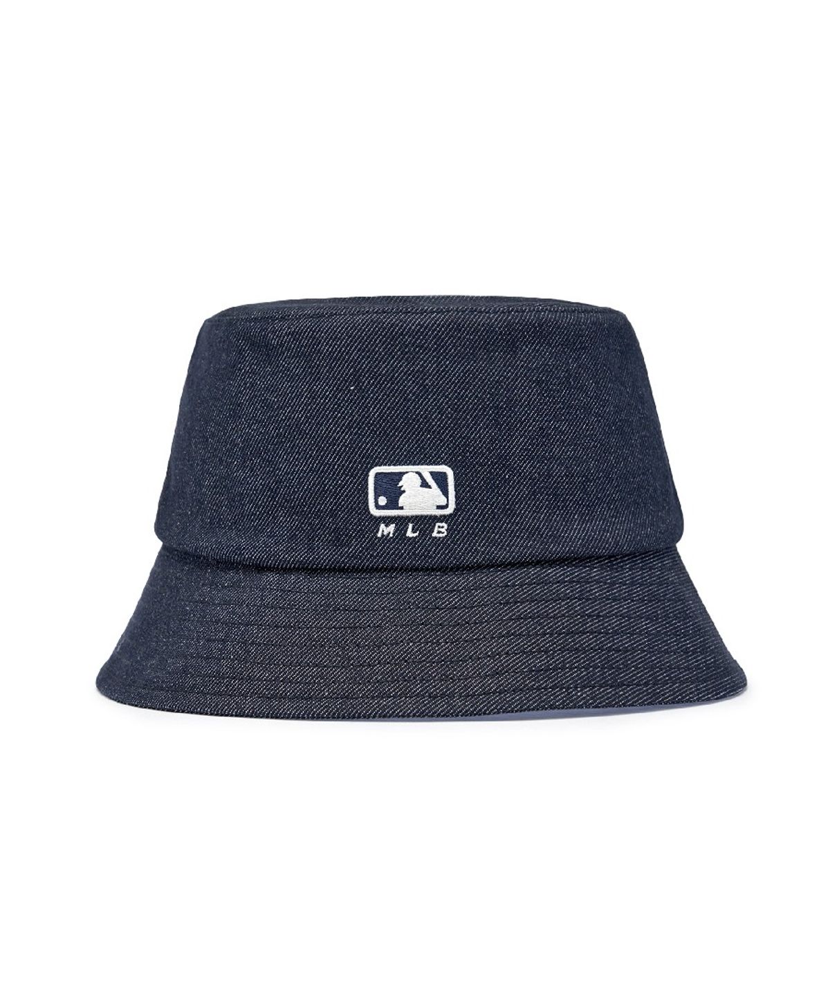 엠엘비(MLB) 빈티지 데님 커브 로고 버킷햇 NY (Indigo)