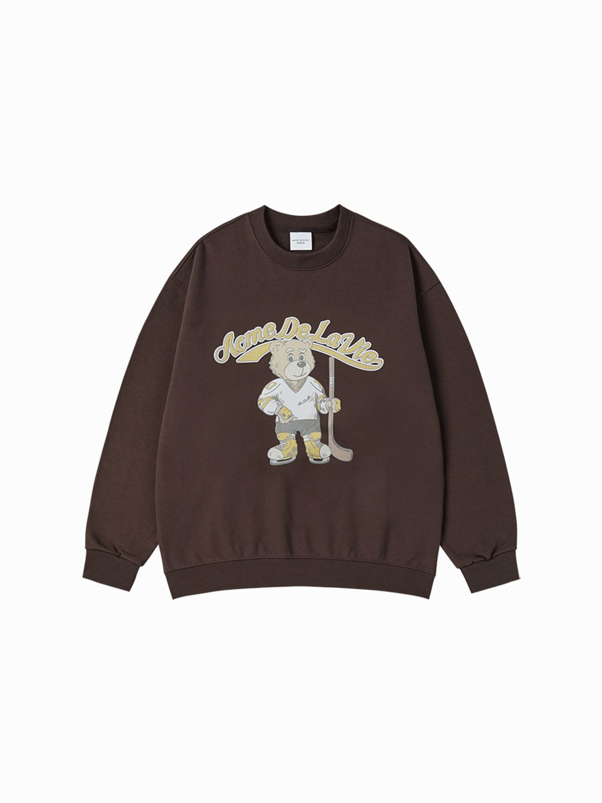 아크메드라비(ACME DE LA VIE) VINTAGE MASCOT AC BEAR SWEATSHIRT (3 COLOR)