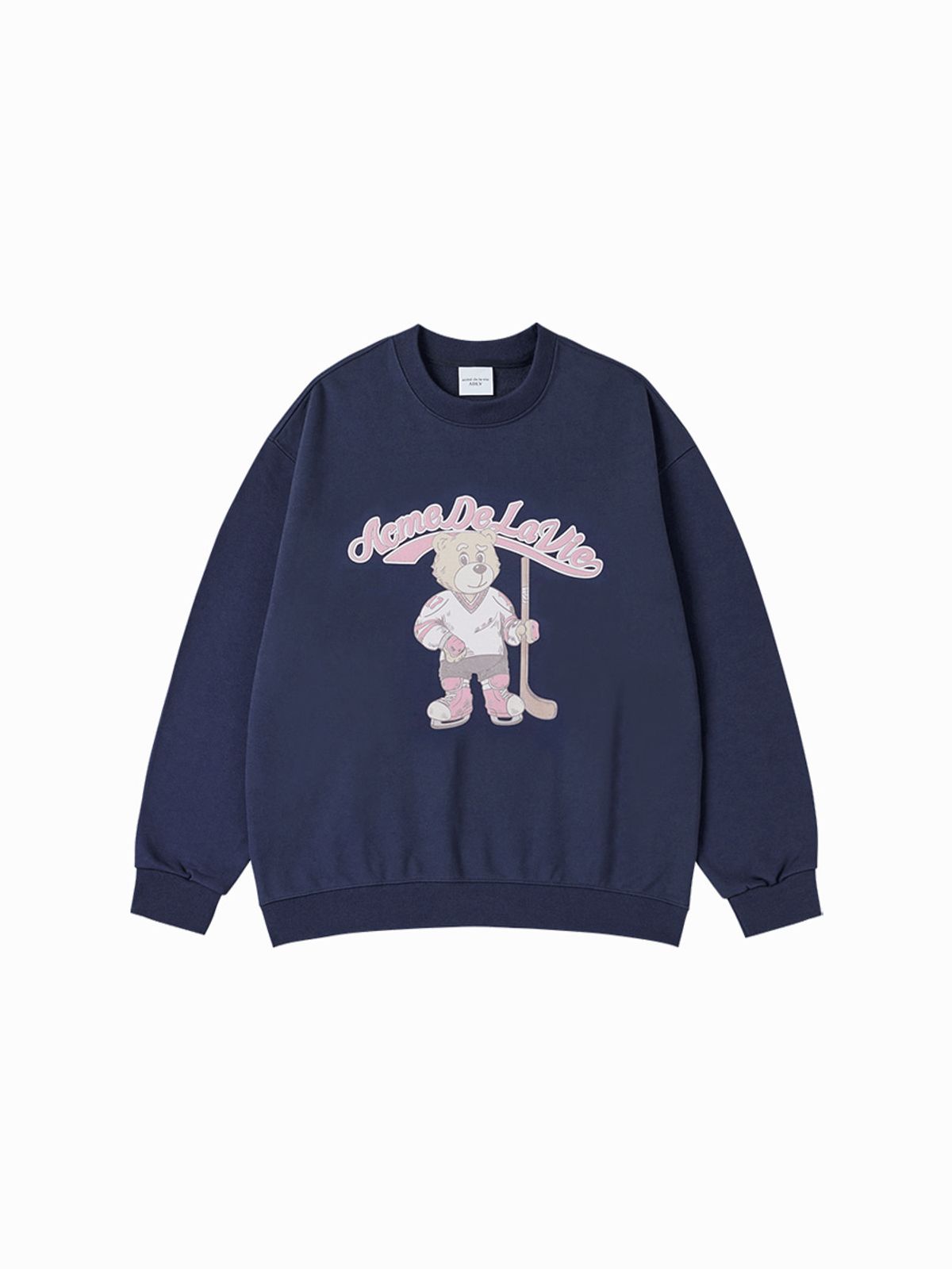 아크메드라비(ACME DE LA VIE) VINTAGE MASCOT AC BEAR SWEATSHIRT (3 COLOR)