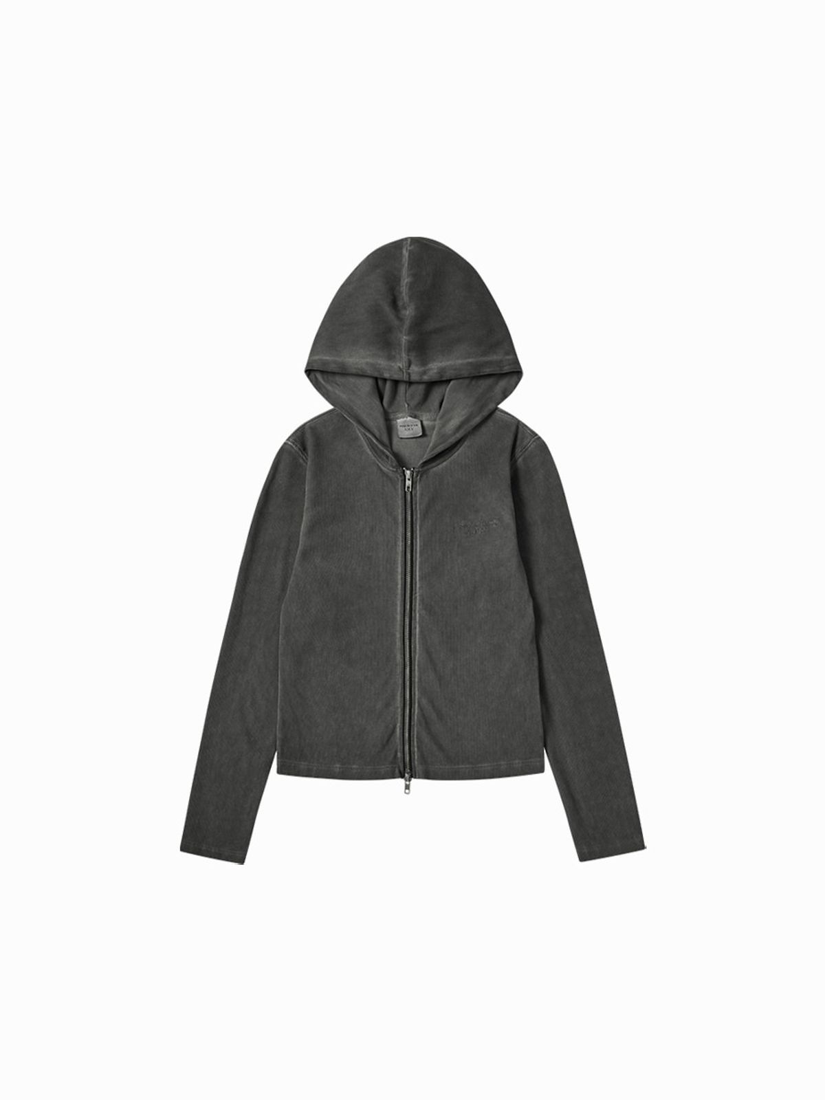 아크메드라비(ACME DE LA VIE) WOMAN WASHED RIP HOODIE ZIP UP (3 COLOR)