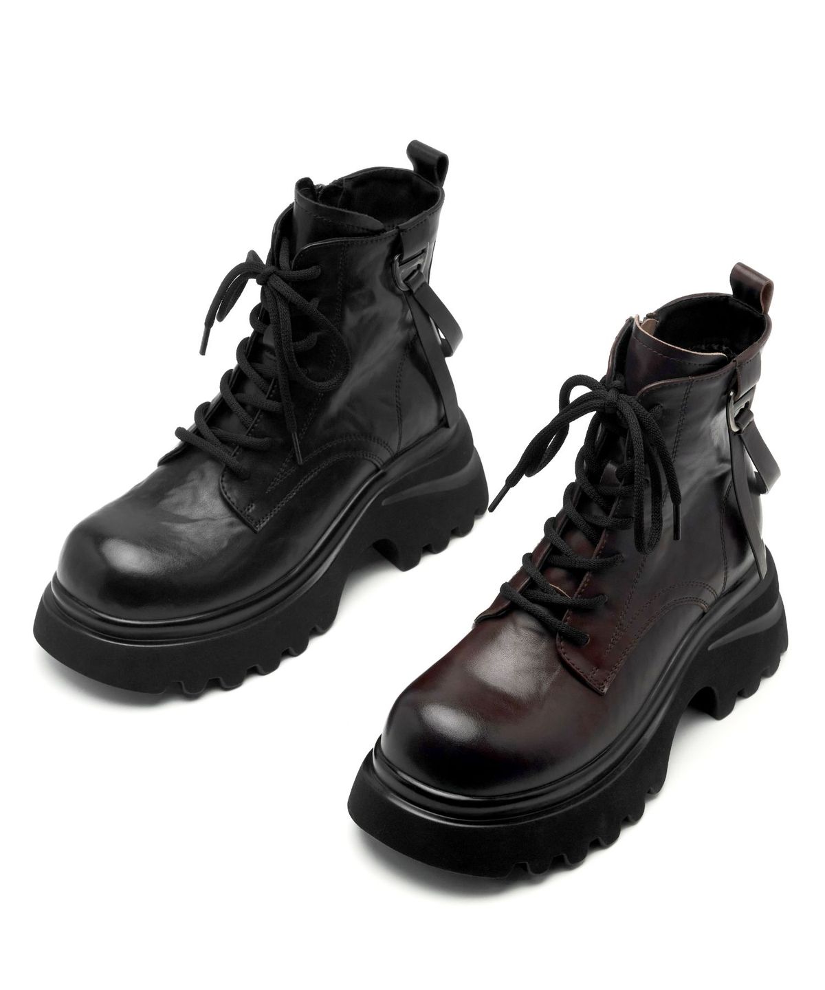 아삐에 마르슈(APIED MARCHE) Ligne Walker Boots 소가죽 워커 부츠 -PM3022 (2color)