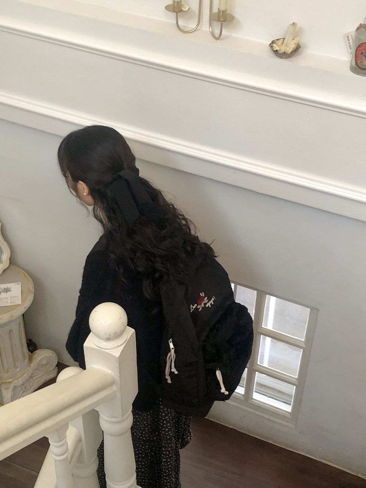 오부니(OVUNI) 빈티지 본보야지 백팩_블랙