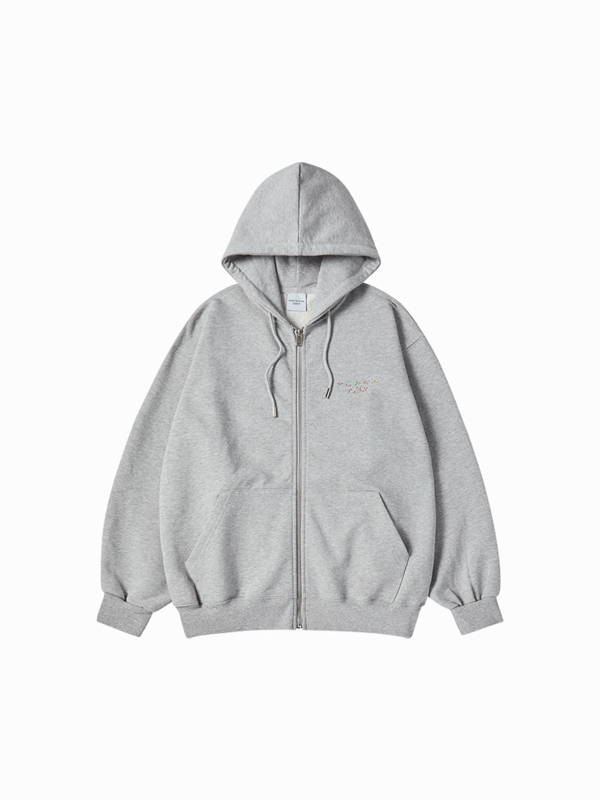 아크메드라비(ACME DE LA VIE) MIXED THREAD HOODIE ZIP UP (2 COLOR)