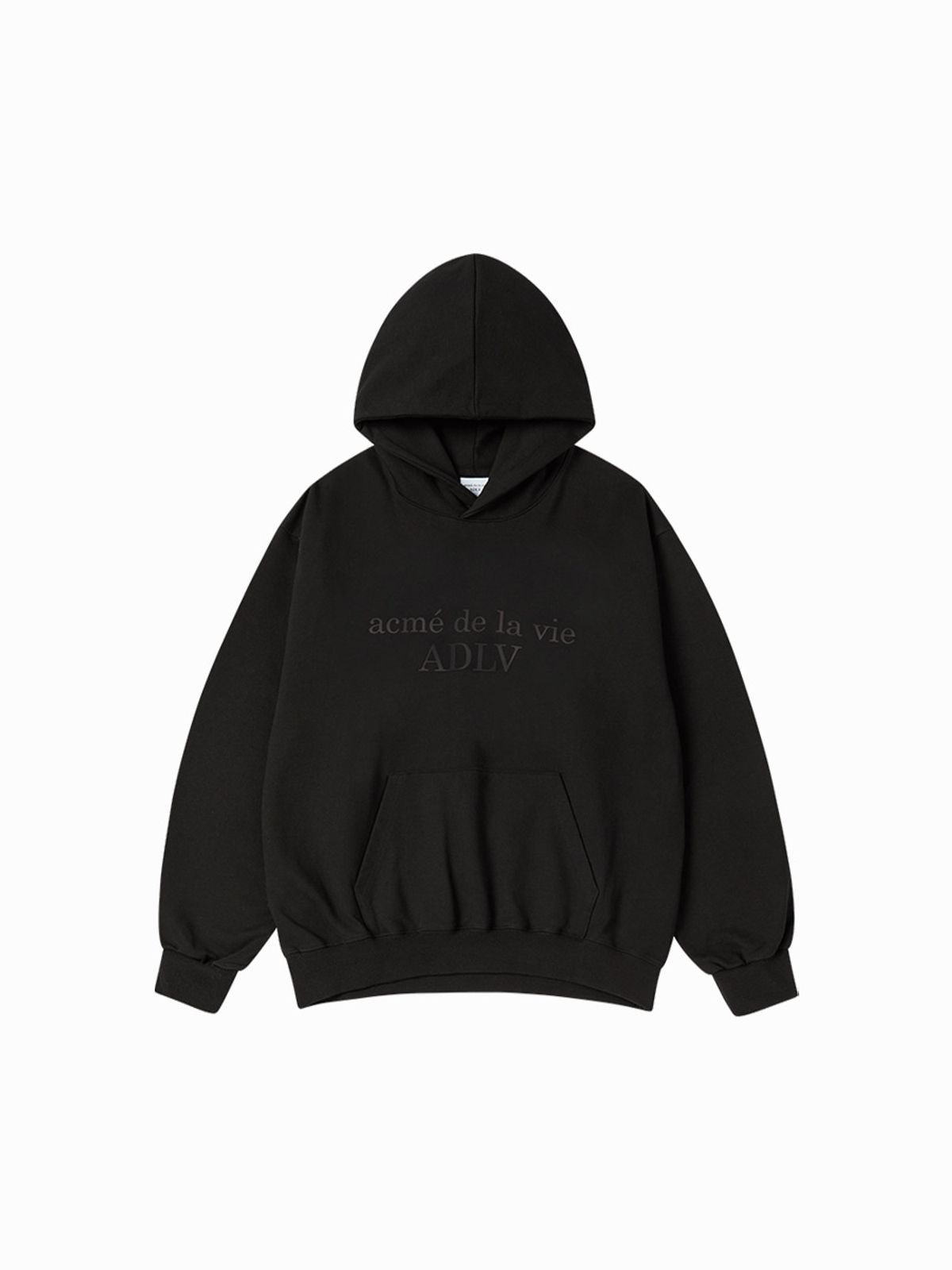 아크메드라비(ACME DE LA VIE) TWO TONE THICK PRINT HOODIE (2 COLOR)