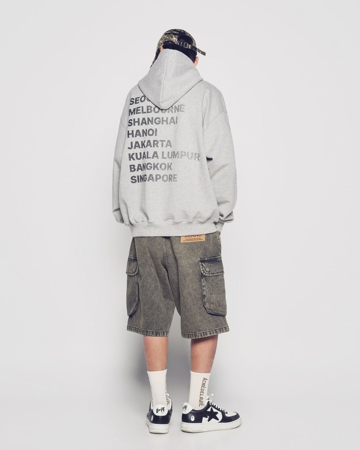 아크메드라비(ACME DE LA VIE) DUST BLUR EFFECT HOODIE (3 COLOR)