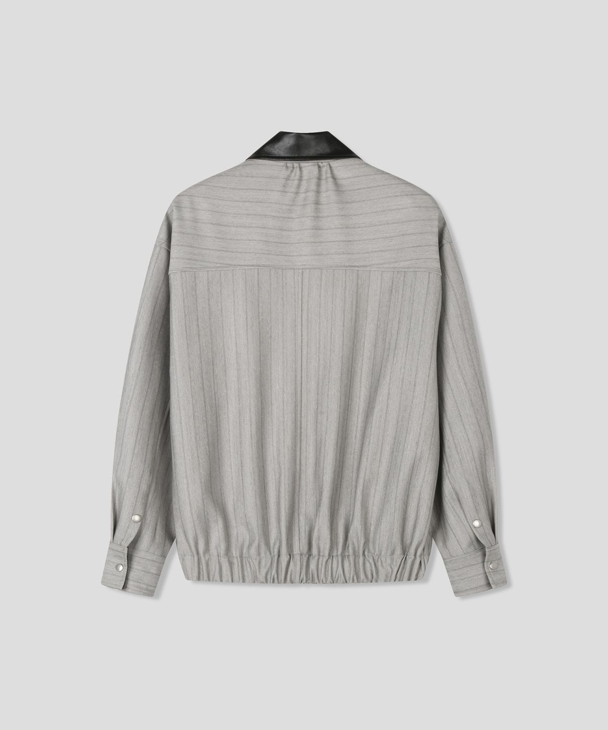 스르비(SELEVER) Mono Collar Zip Jacket_2 color
