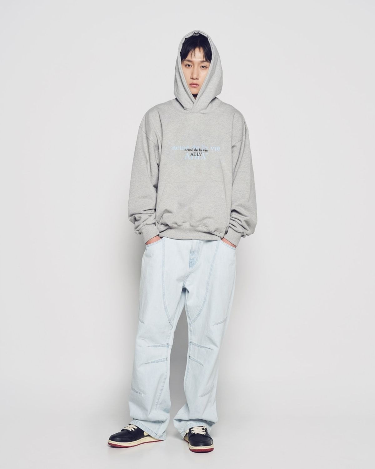 아크메드라비(ACME DE LA VIE) DOUBLE EFFECT HOODIE (2 COLOR)