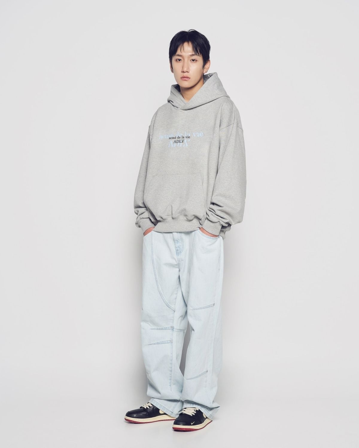 아크메드라비(ACME DE LA VIE) DOUBLE EFFECT HOODIE (2 COLOR)