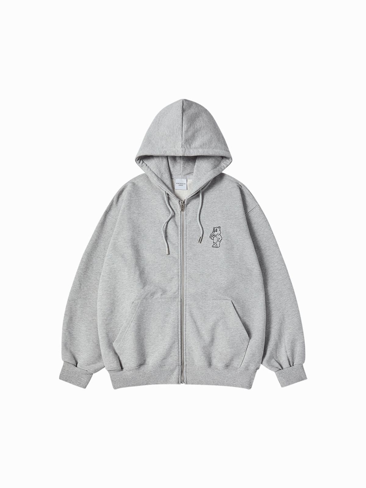 아크메드라비(ACME DE LA VIE) BASIC AC BEAR HOODIE ZIP UP (4 COLOR)