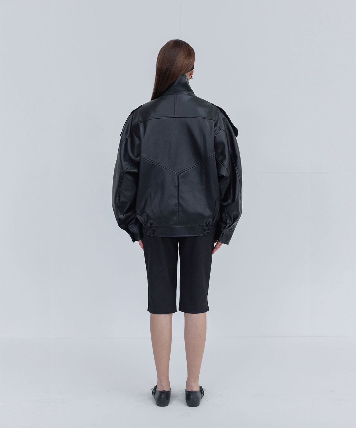 스르비(SELEVER) Obscura Leather Jacket_2 color