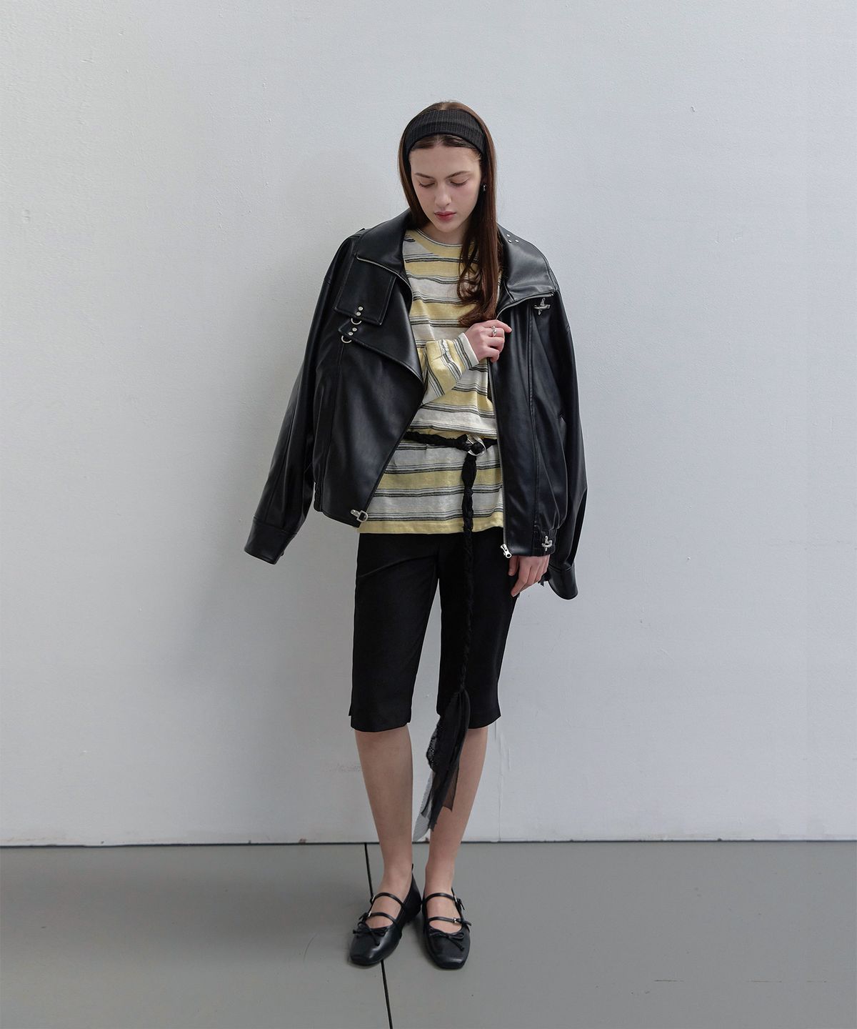 스르비(SELEVER) Obscura Leather Jacket_2 color