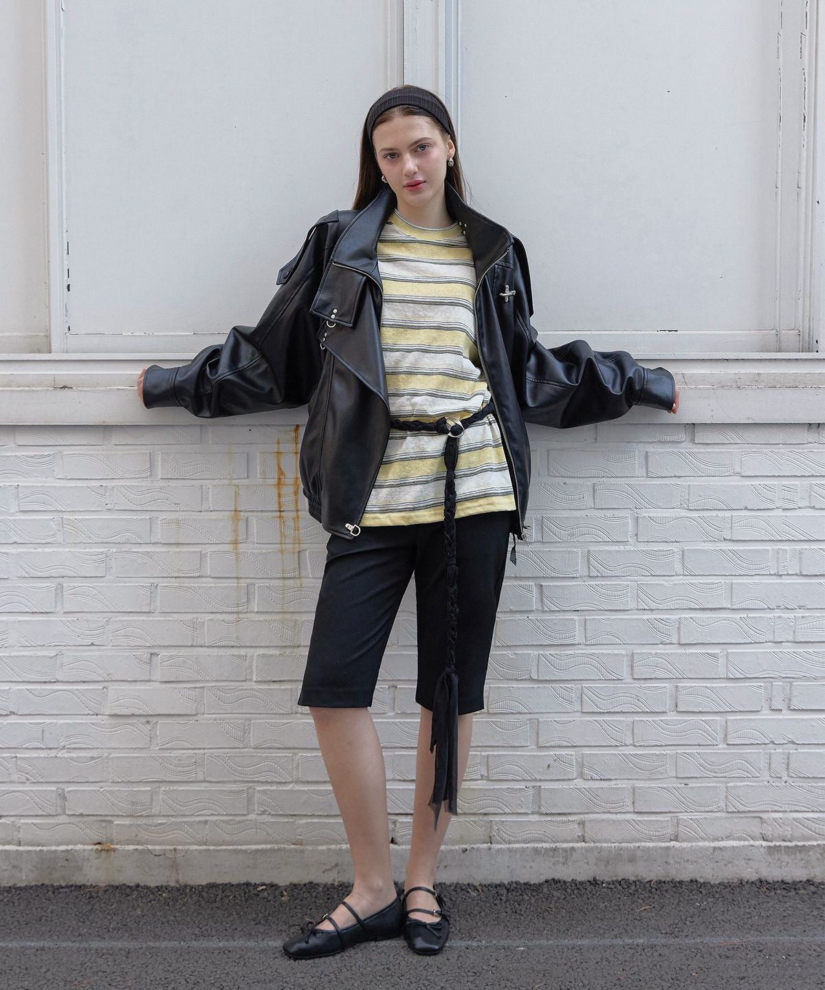 스르비(SELEVER) Obscura Leather Jacket_2 color
