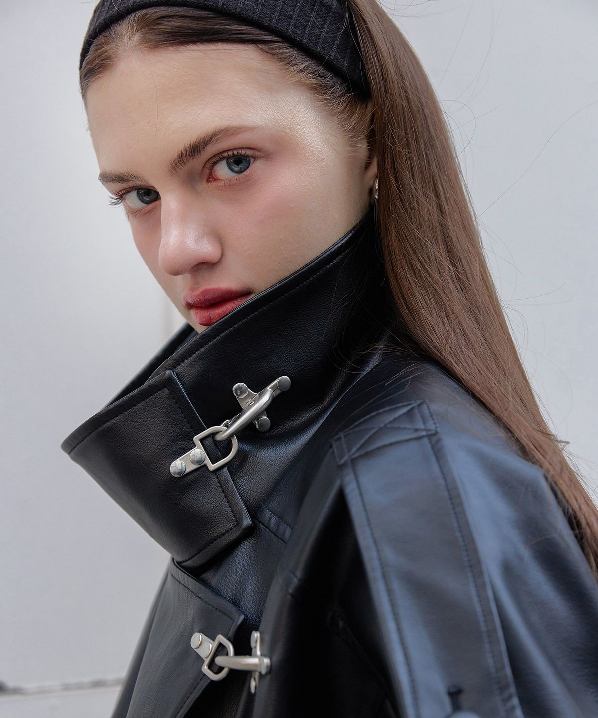 스르비(SELEVER) Obscura Leather Jacket_2 color