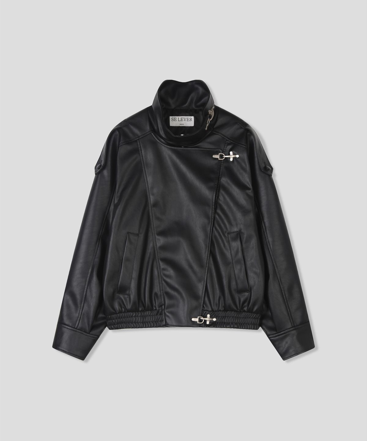 스르비(SELEVER) Obscura Leather Jacket_2 color