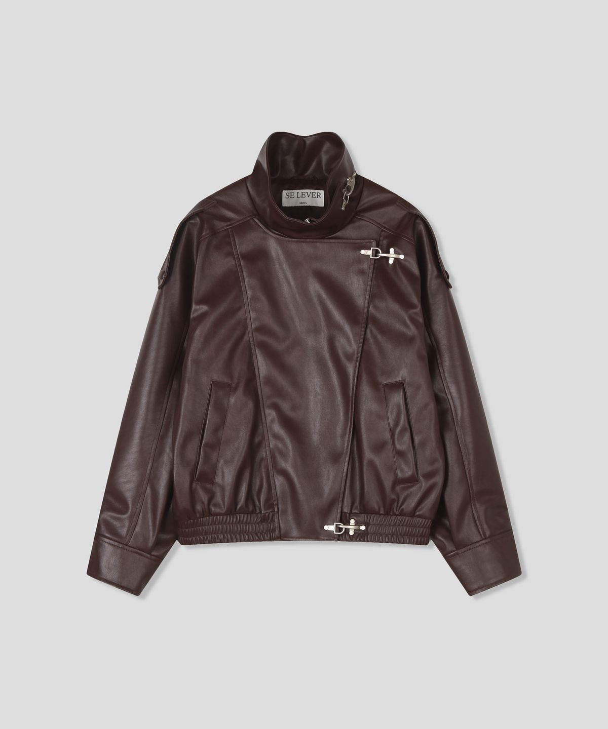 스르비(SELEVER) Obscura Leather Jacket_2 color