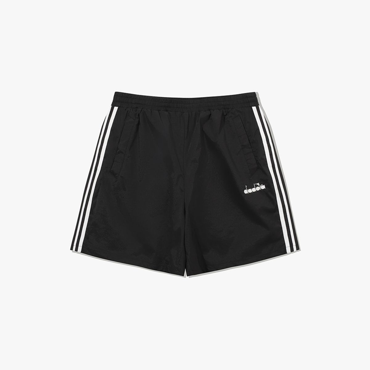 디아도라(diadora) 벤토 4부 쇼츠 BLACK