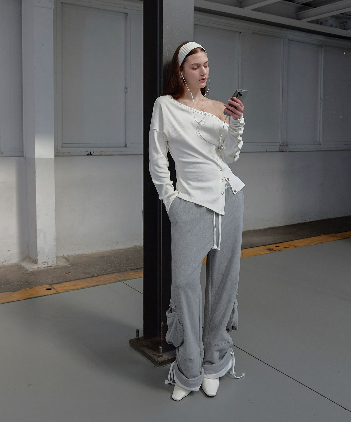 스르비(SELEVER) Fluid Snap Top_2 color