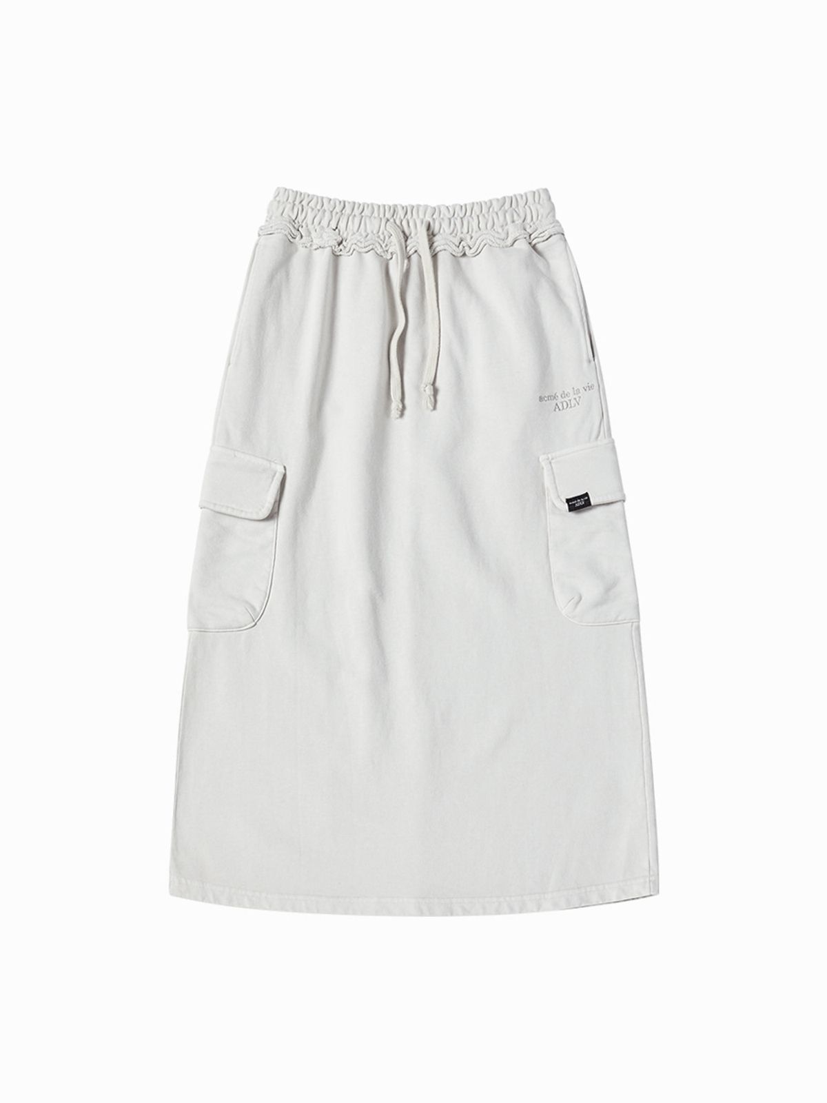 아크메드라비(ACME DE LA VIE) WOMAN PIGMENT LONG SKIRT (2 COLOR)