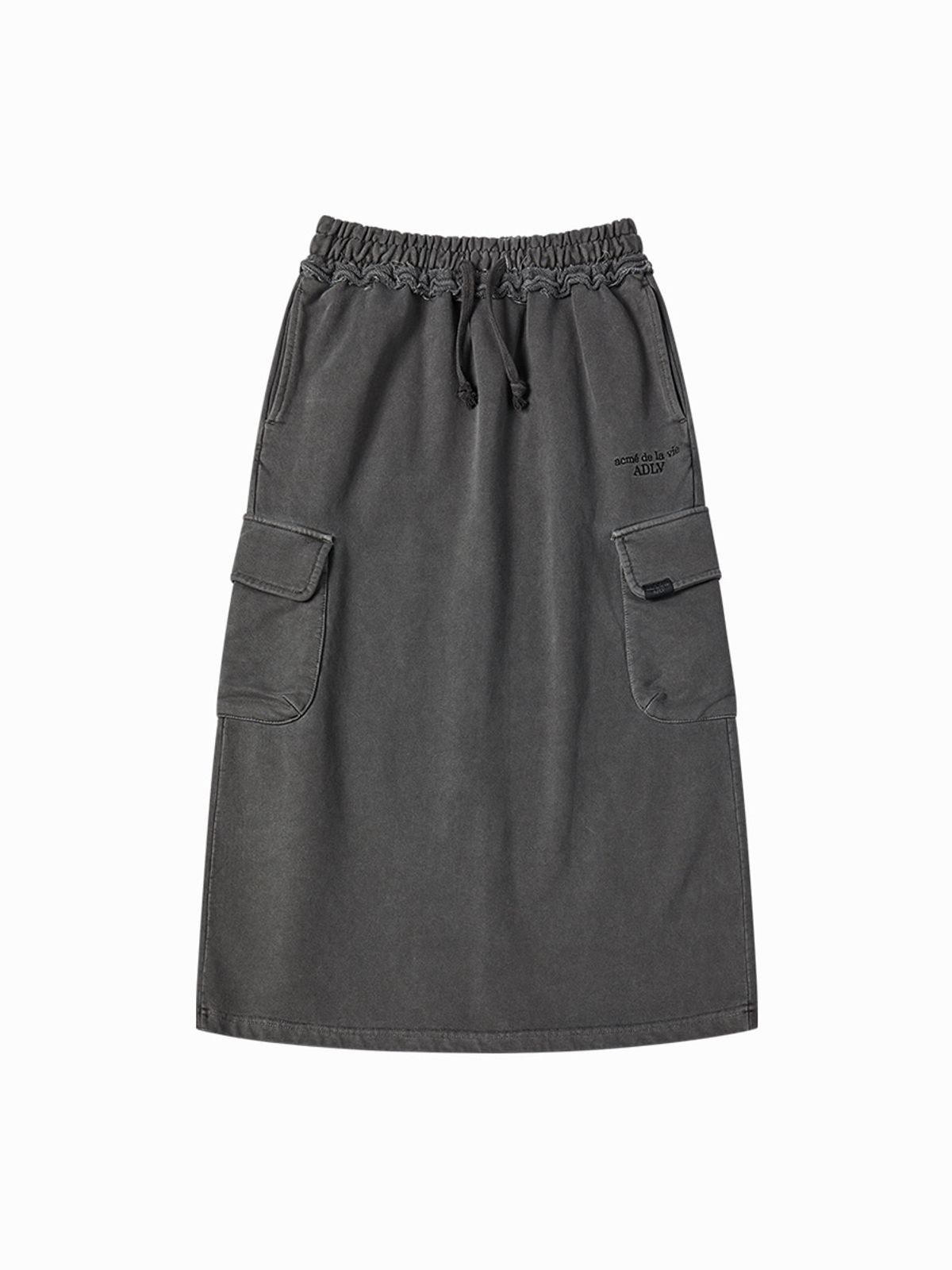 아크메드라비(ACME DE LA VIE) WOMAN PIGMENT LONG SKIRT (2 COLOR)