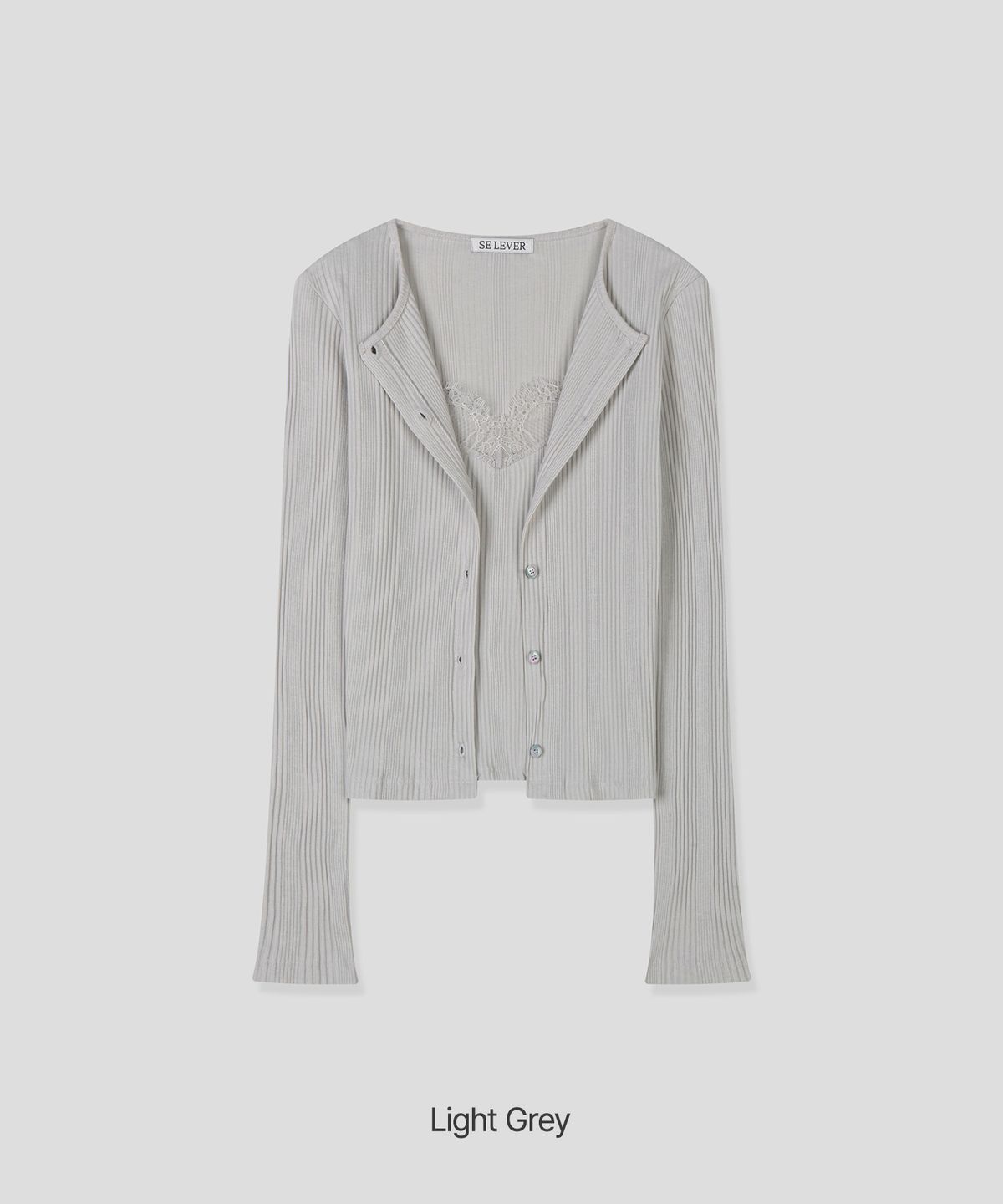 스르비(SELEVER) Veil Lace Top_5 color