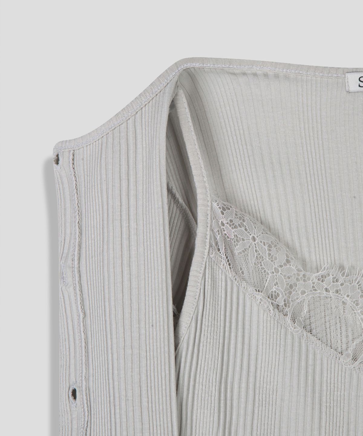 스르비(SELEVER) Veil Lace Top_5 color
