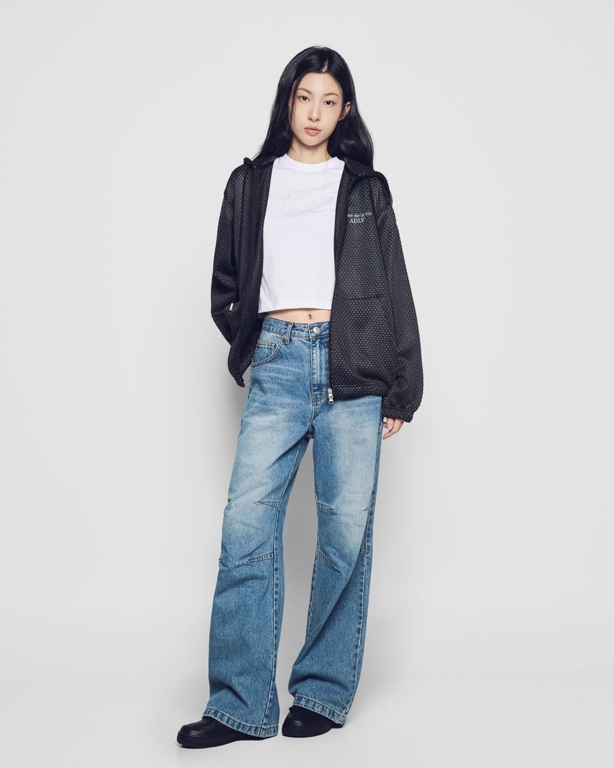아크메드라비(ACME DE LA VIE) WOMAN DENIM PARACHUTE PANTS