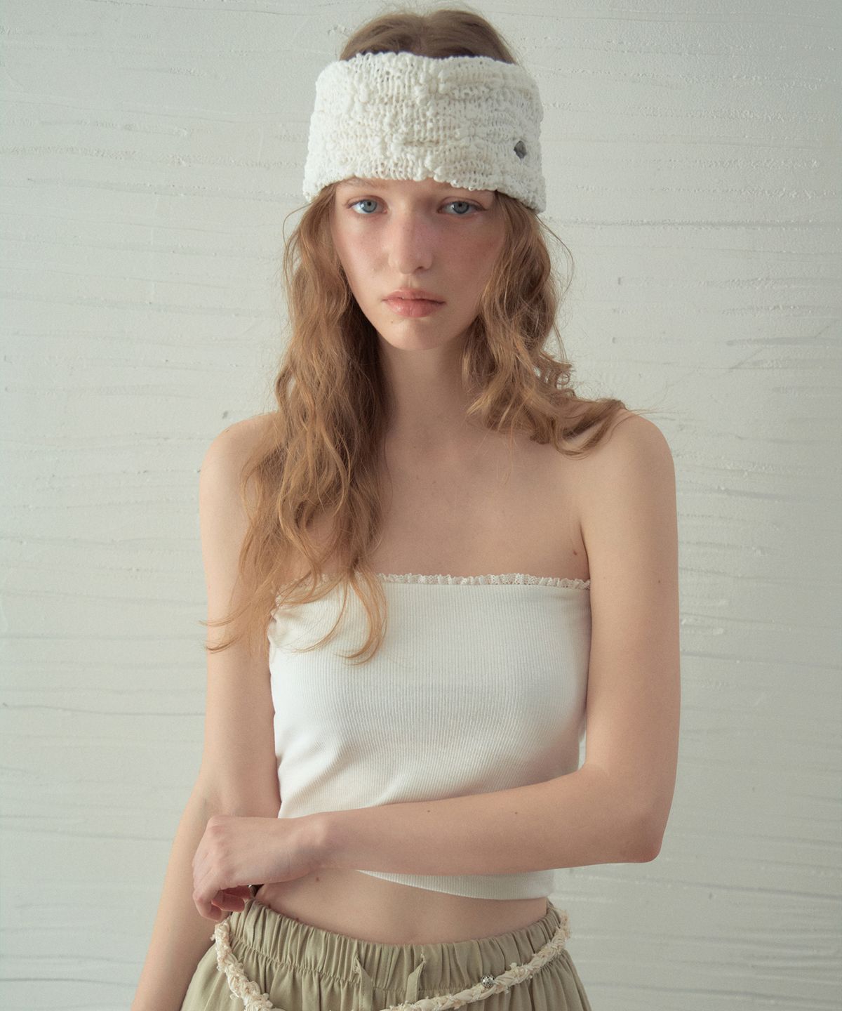 아우어노스텔지아(OURNOSTALGIA) Flower Shell Hairband_White(O26ACC06)