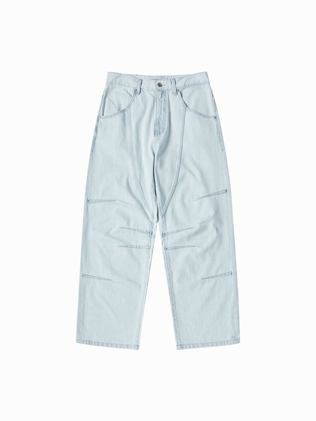 아크메드라비(ACME DE LA VIE) STUDDED BALLOON FIT DENIM PANTS (4 COLOR)