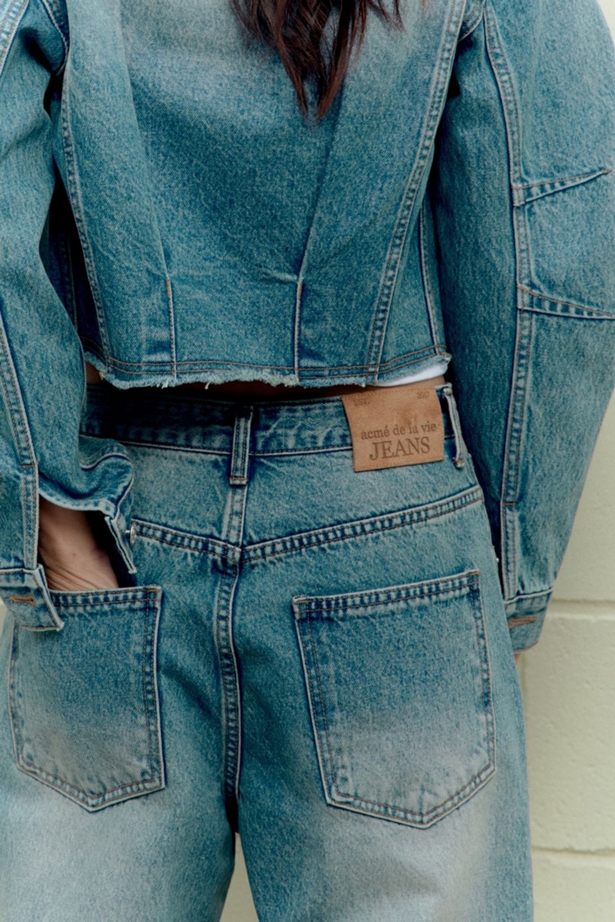 아크메드라비(ACME DE LA VIE) WOMAN DENIM TRUCKER JACKET