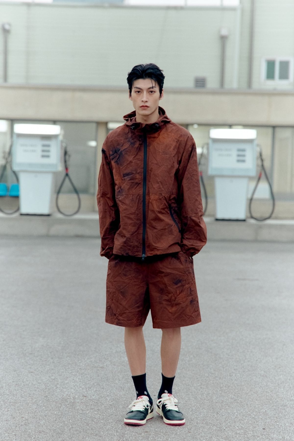 아크메드라비(ACME DE LA VIE) TIE DYE WINDBREAKER JACKET (2 COLOR)