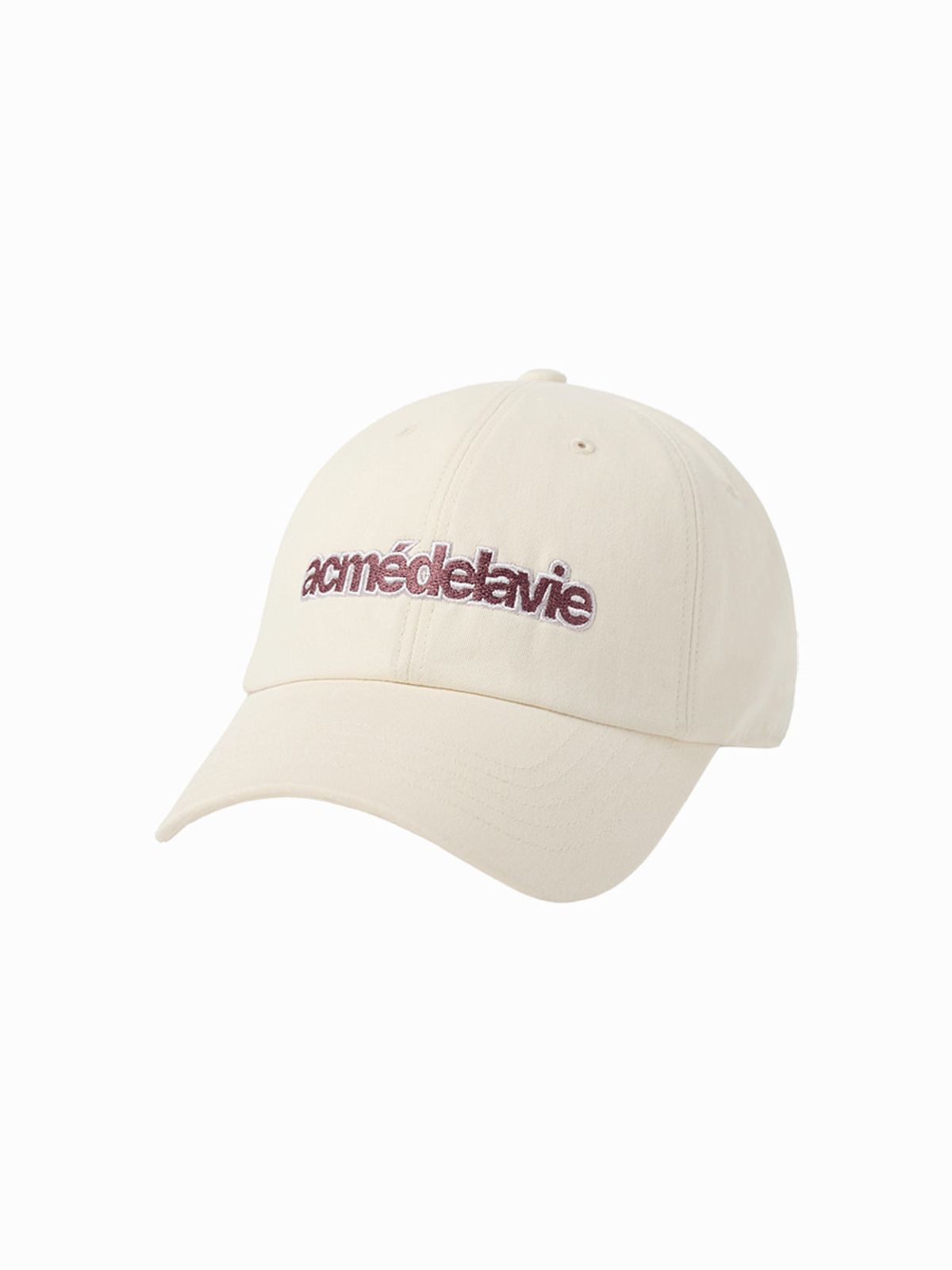 아크메드라비(ACME DE LA VIE) TWO COLOR EMBROIDERY BASIC BALL CAP (3 COLOR)