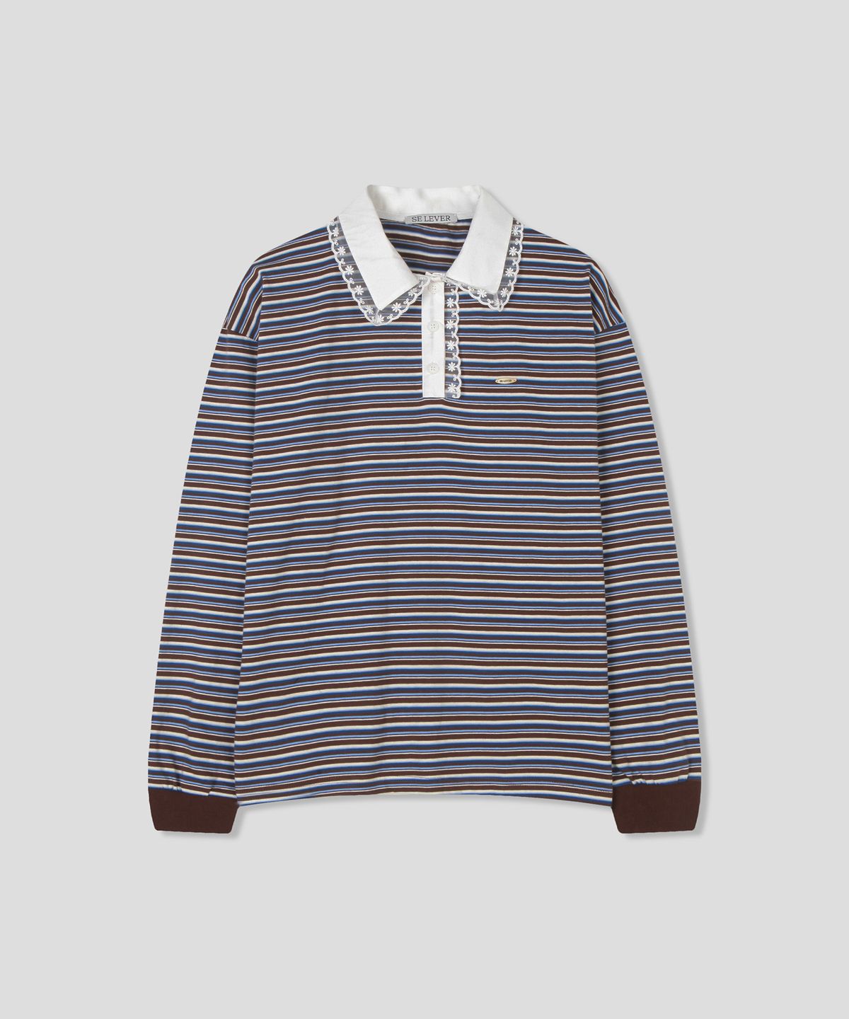 스르비(SELEVER) Elise Stripe Top_3 color