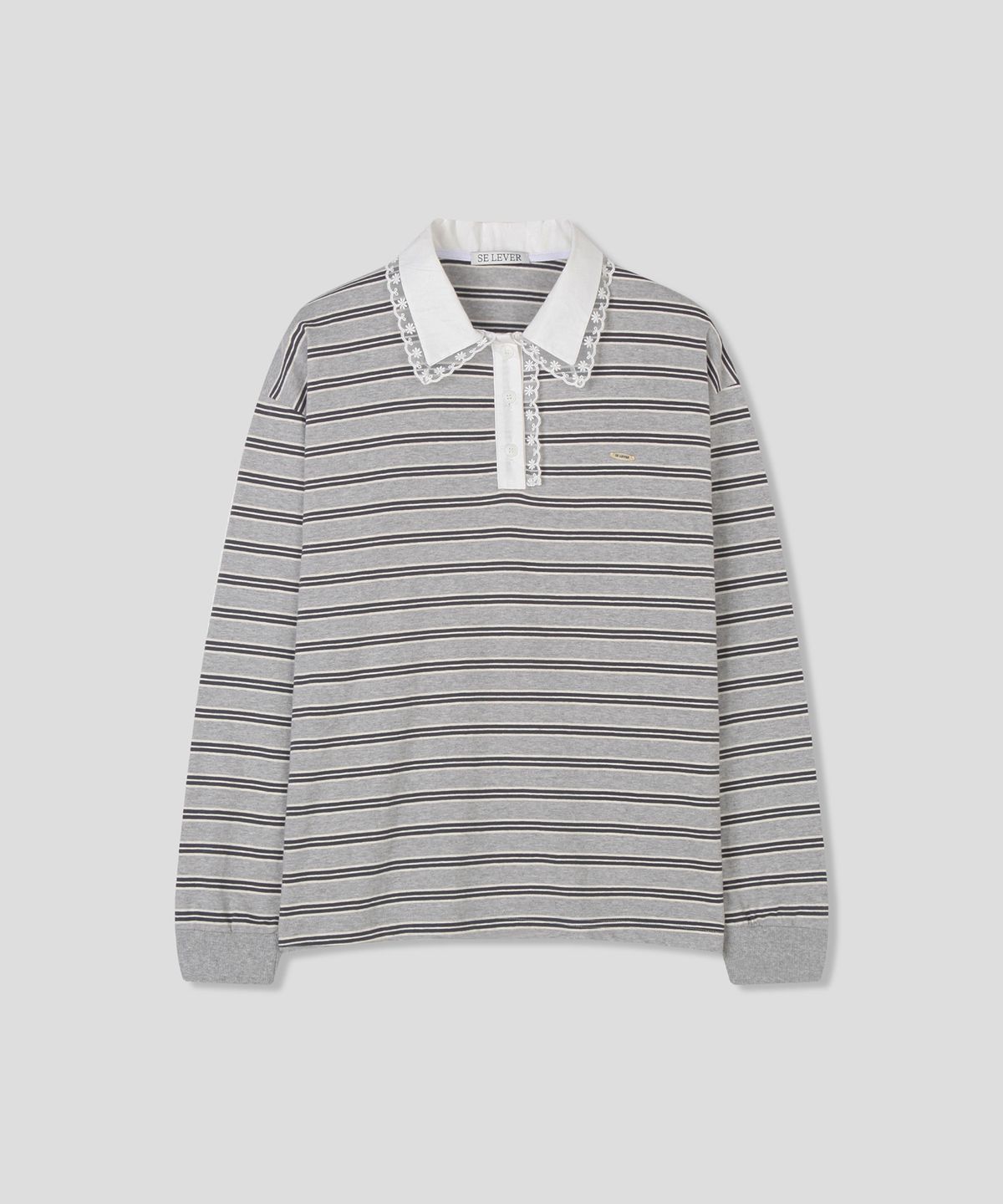 스르비(SELEVER) Elise Stripe Top_3 color