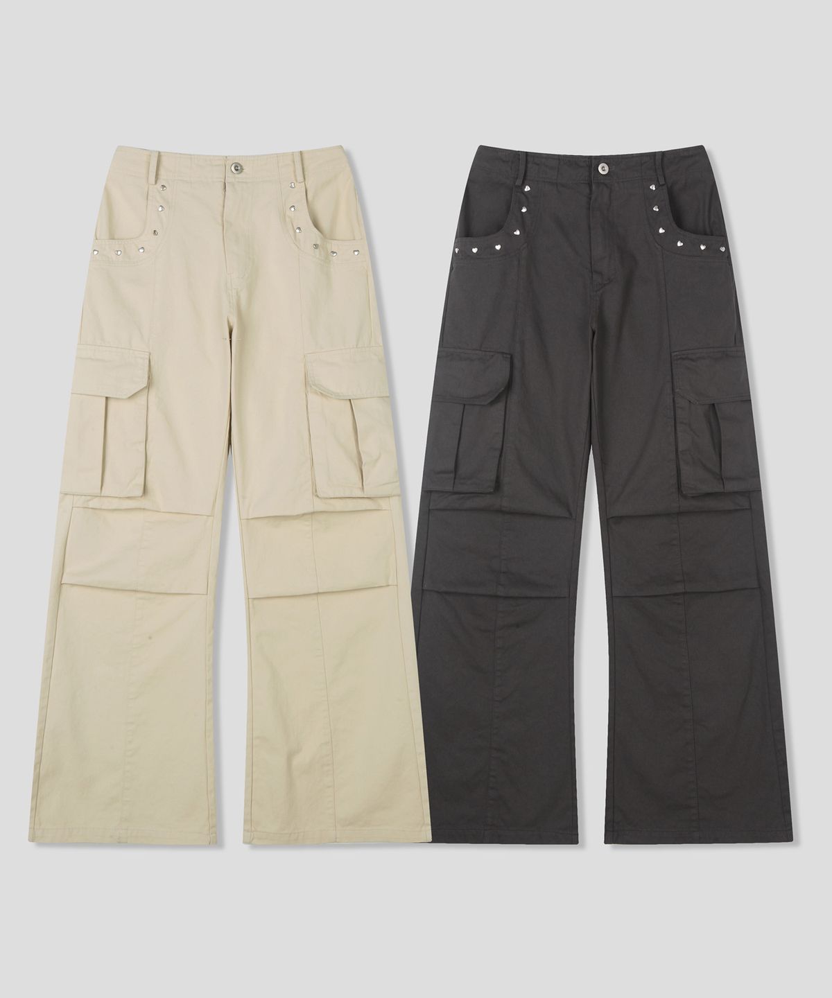 스르비(SELEVER) Heartline Cargo Pants_2 color
