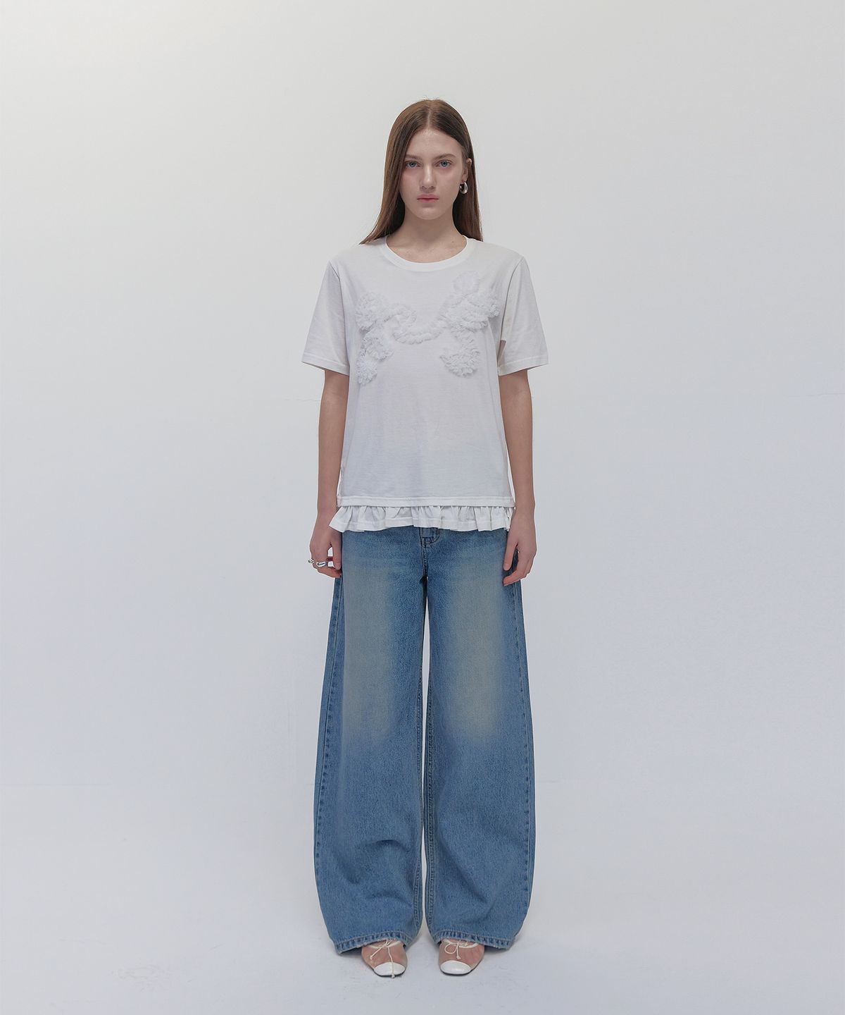 스르비(SELEVER) Harbor Straight Denim Pants