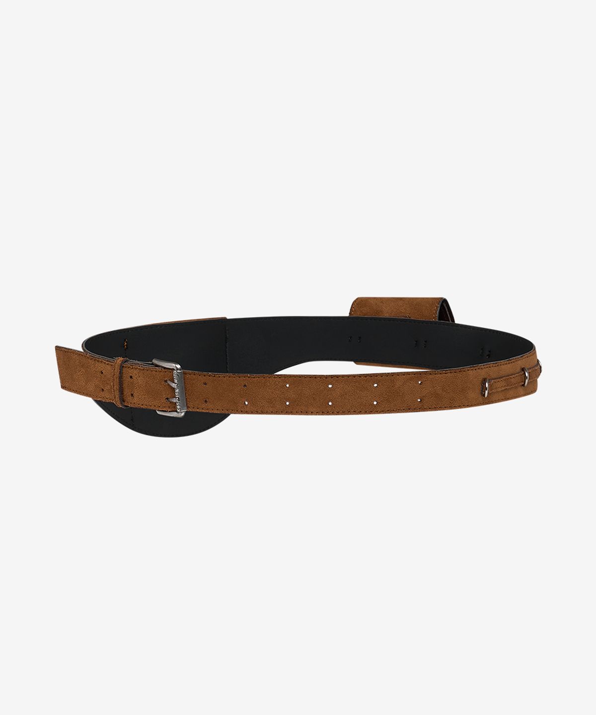 블랙 퍼플(BLACK PURPLE) 블랭켓 포켓 벨트_브라운 Blanket Pocket Belt_Brown