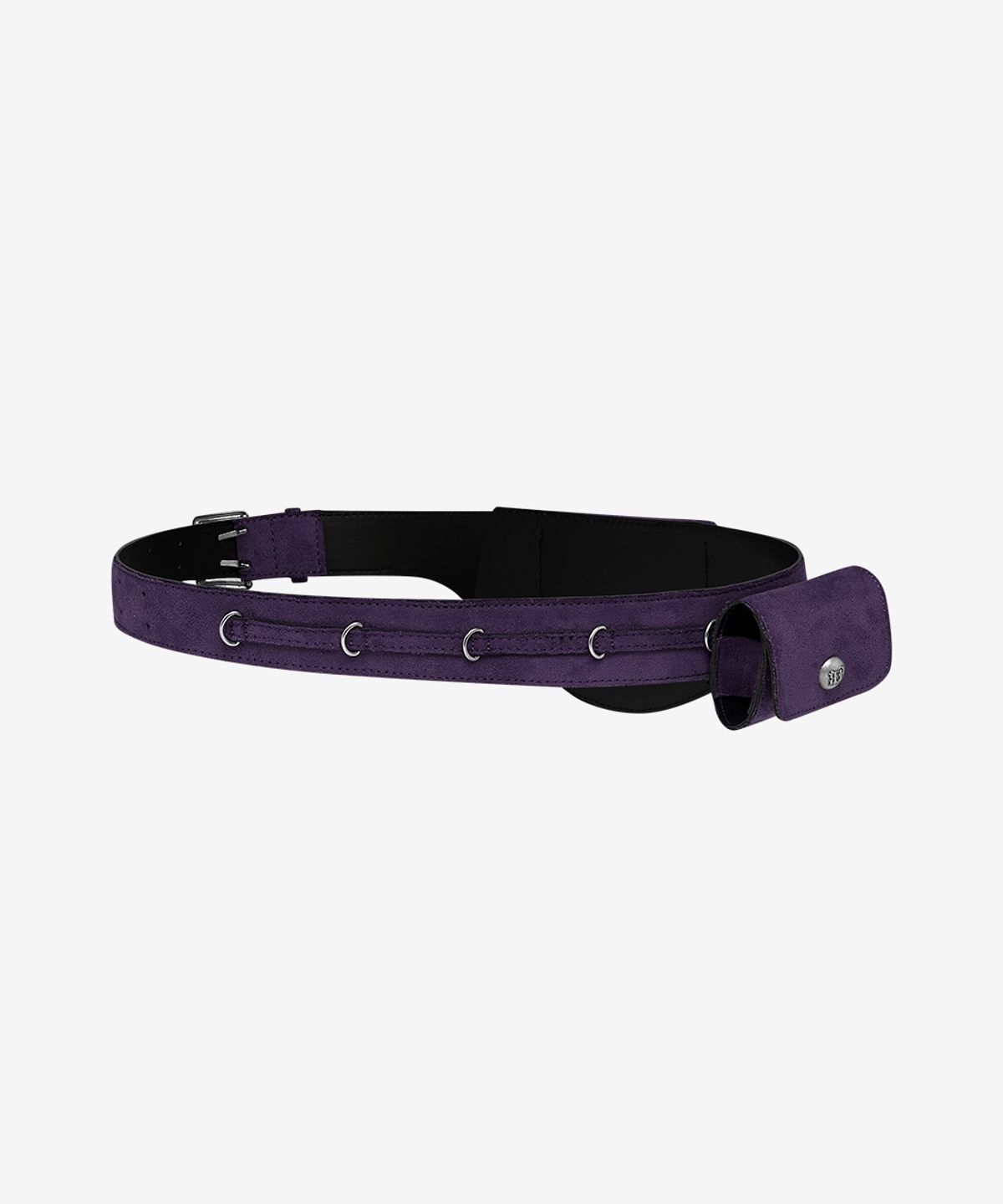 블랙 퍼플(BLACK PURPLE) 블랭켓 포켓 벨트_퍼플 Blanket Pocket Belt_Purple